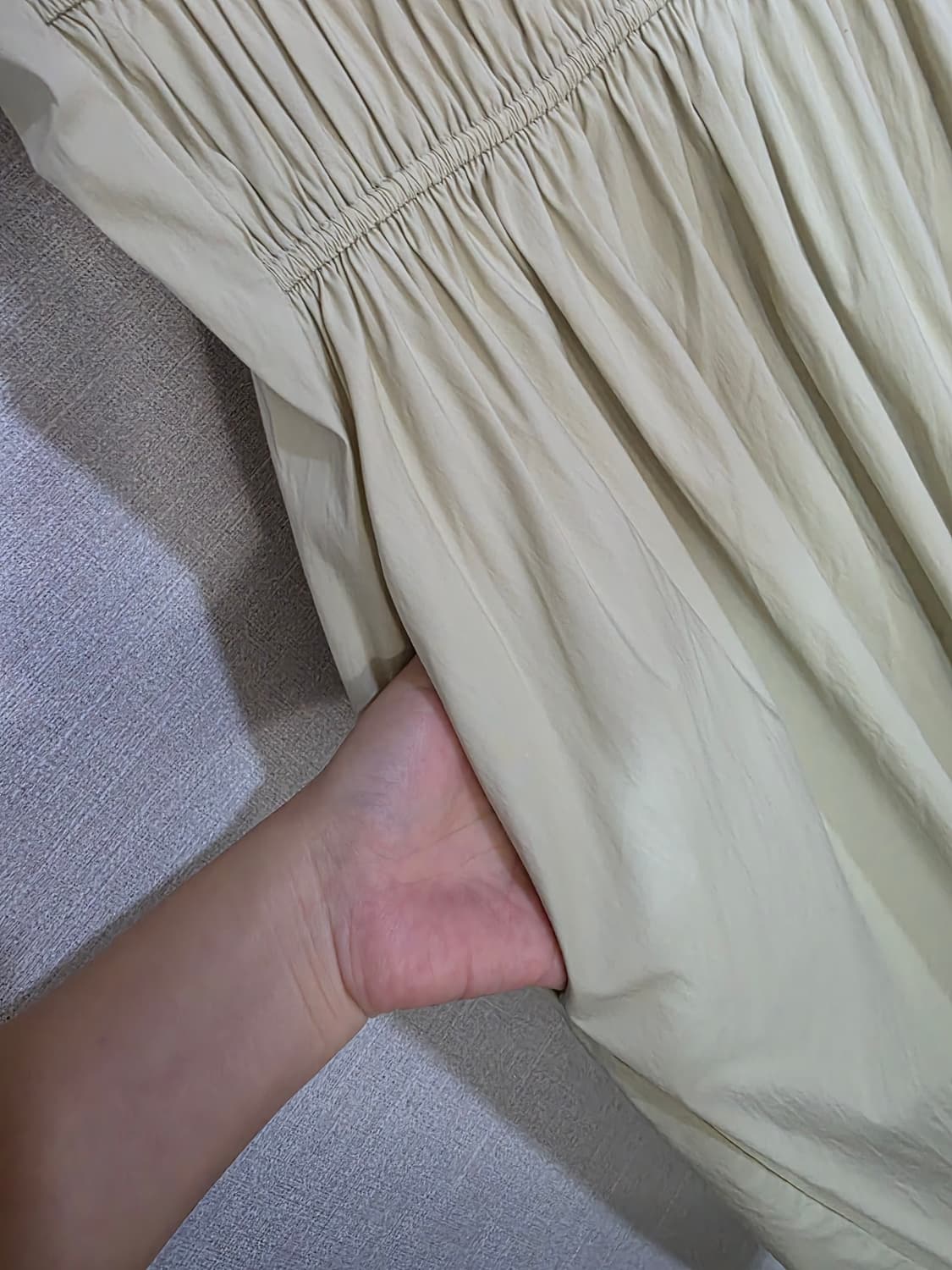 COS 개더드 오픈백 롱 드레스 EUR40 상품이미지6