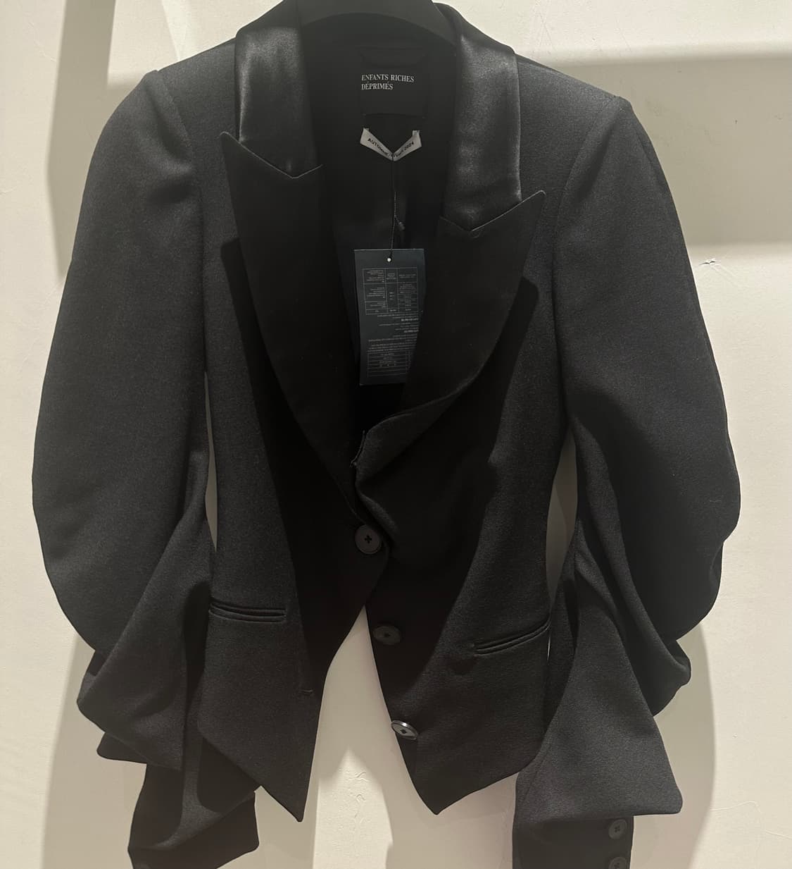 [36] ERD / Drape sleeve blazer 상품이미지4