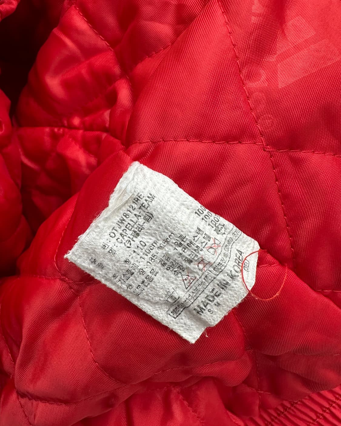 (110)90'S 아디다스 코리아 누빔점퍼-M1630 상품이미지6