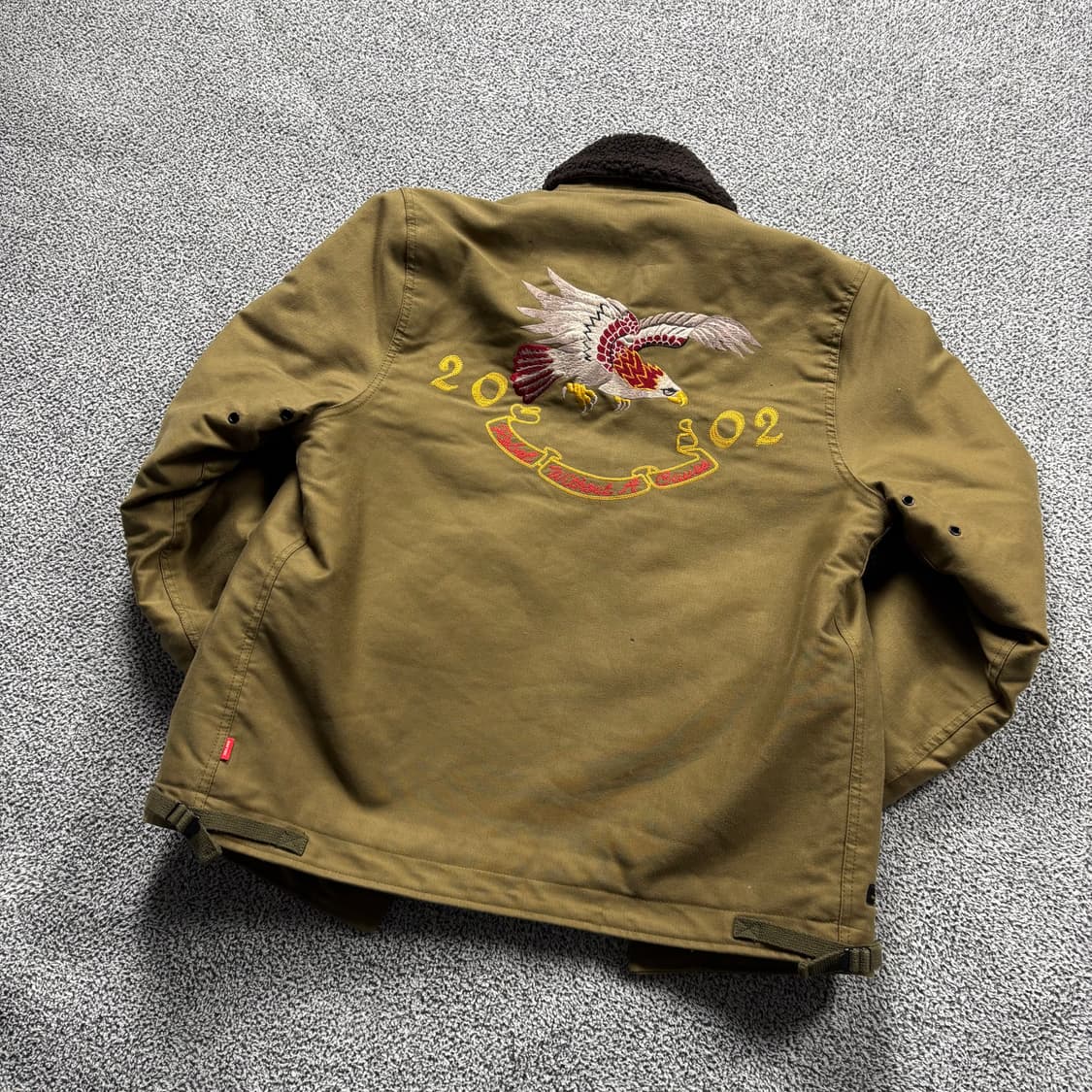 Diafvine N1 자수 양털 자켓 상품이미지4