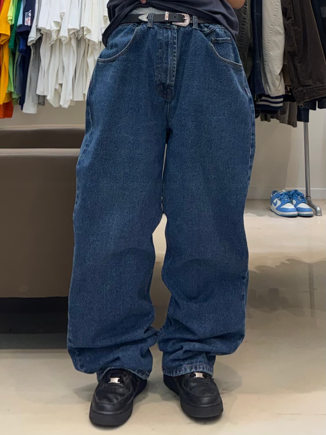 노티카진스 와이드 데님팬츠 상품이미지5