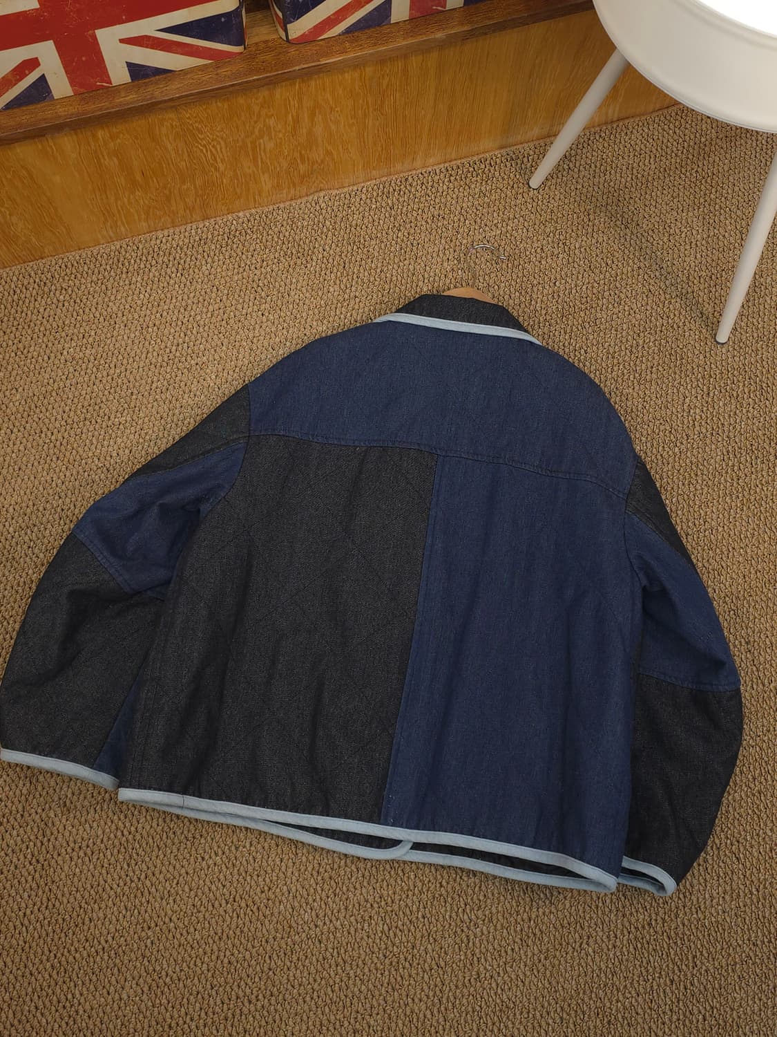 PERSON'S 믹스매치 데님 자켓 LL 상품이미지7