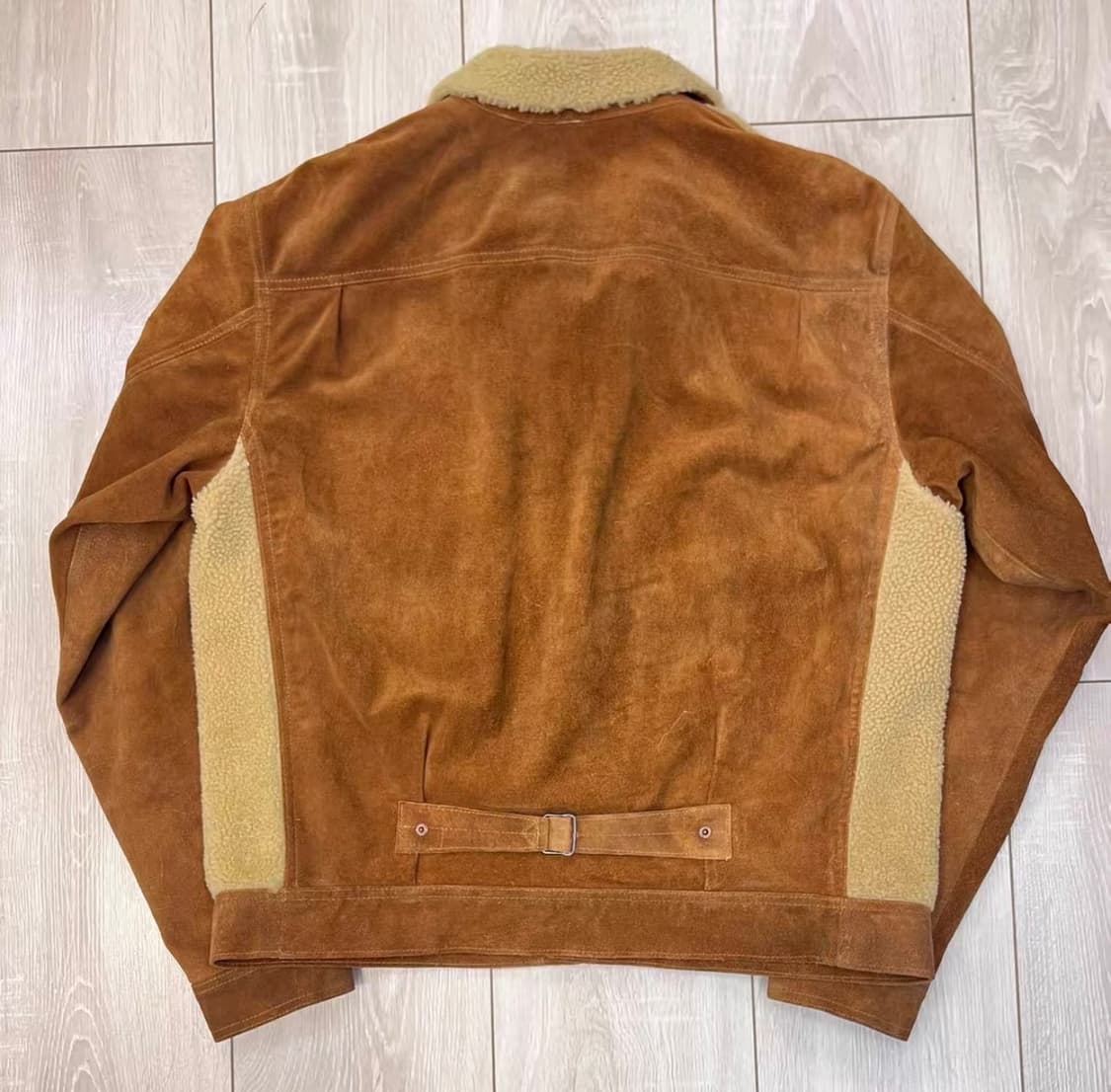 rrl 스웨이드 그리즐리 자켓 L 상품이미지3