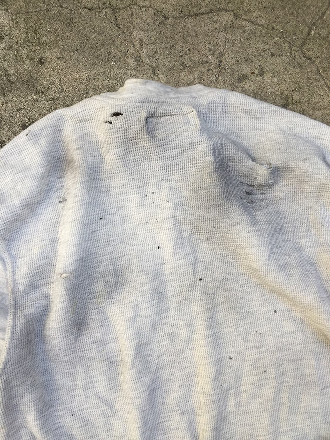 POLO RALPH LAUREN DISTRESSED WAFFLE LS 상품이미지9