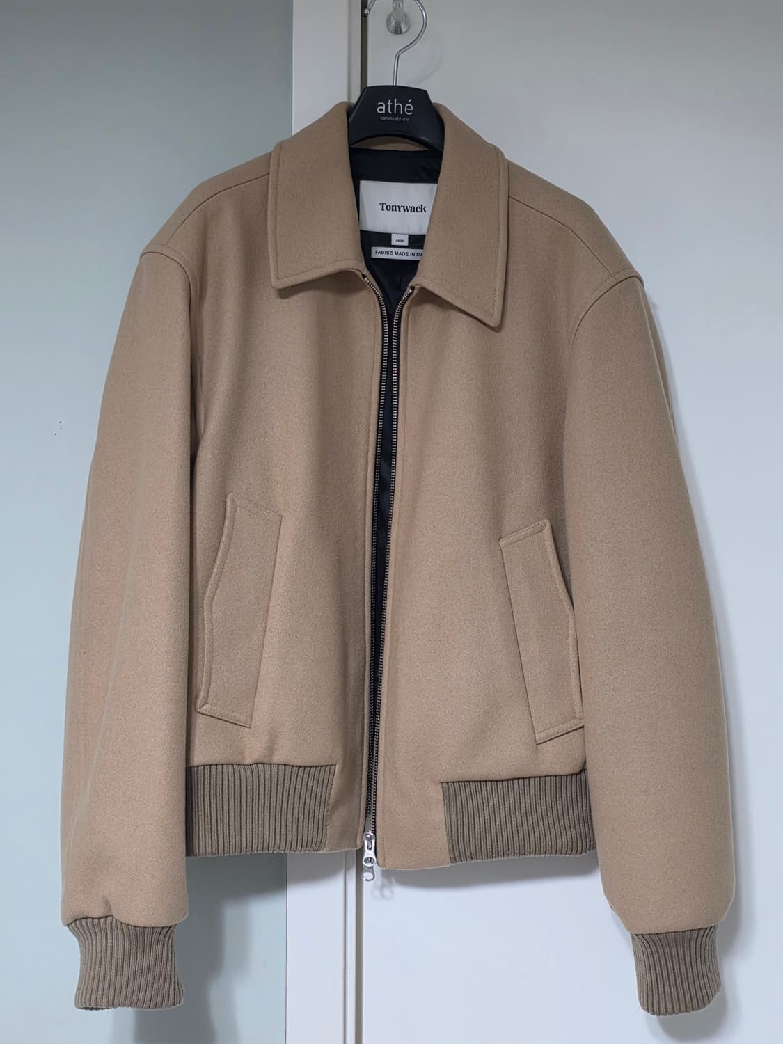 토니웩 Italian Wool Short Bomber Jacket [M] 상품이미지2