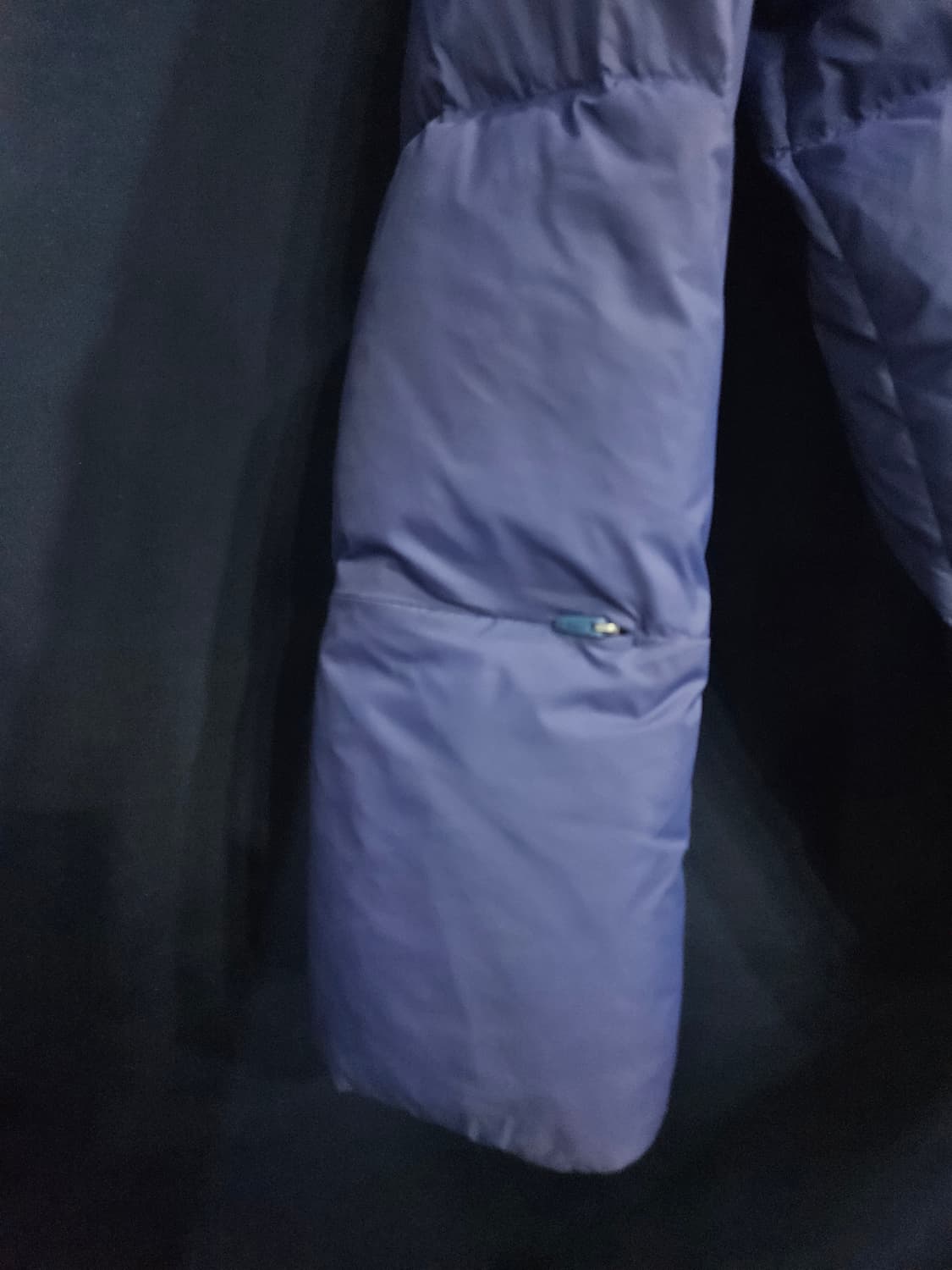 MLB 보스턴 라이트퍼플 남성 세미오버핏 90~95 구스다운 패딩  상품이미지5