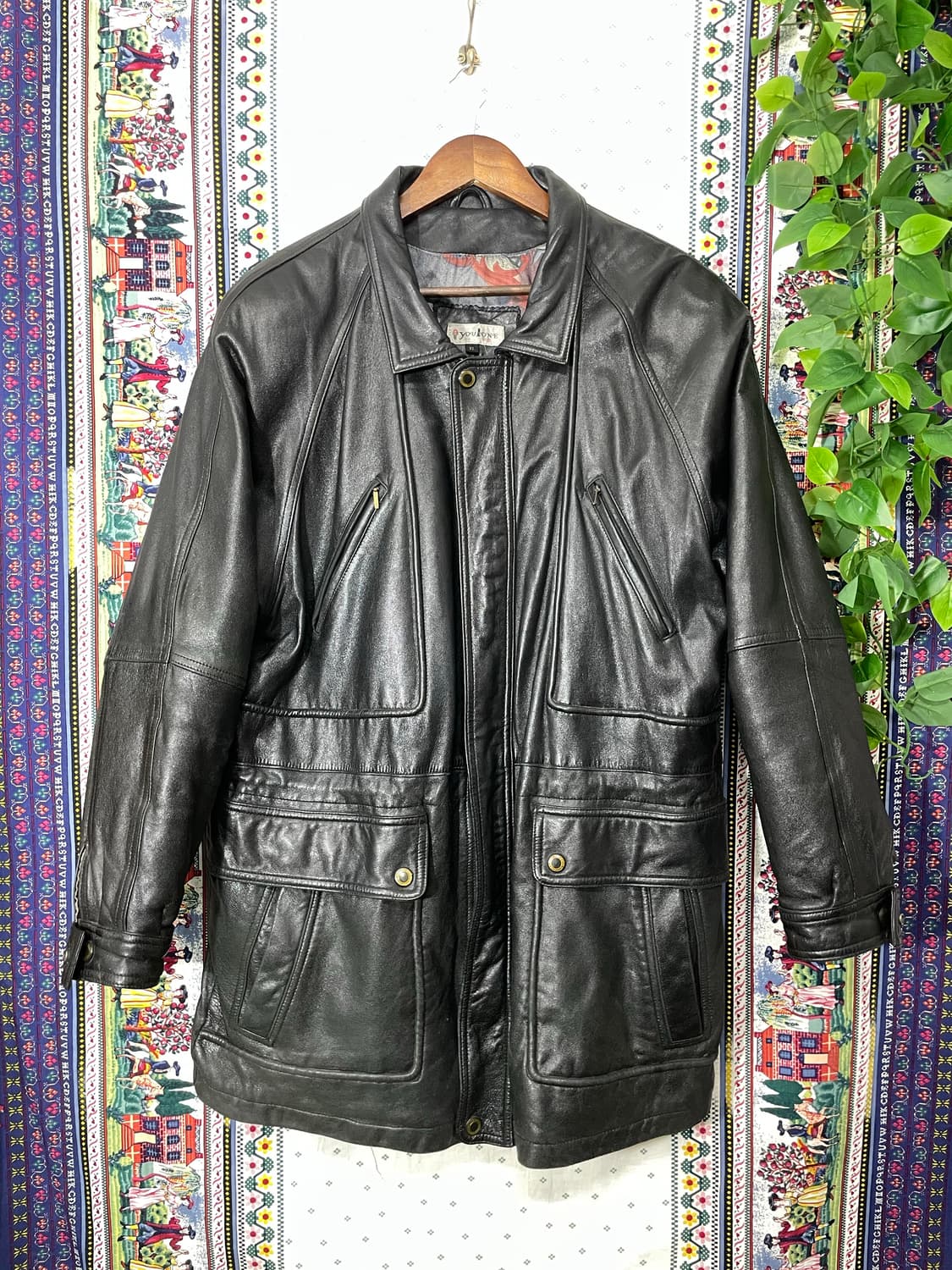 빈티지 레더 카코트 상품이미지1