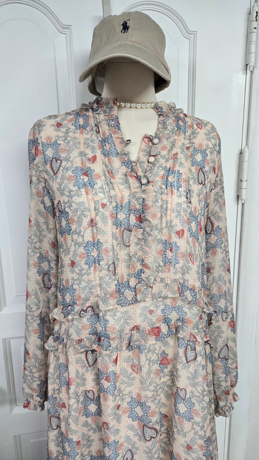 써스데이아일랜드 쉬폰 원피스 상품이미지3