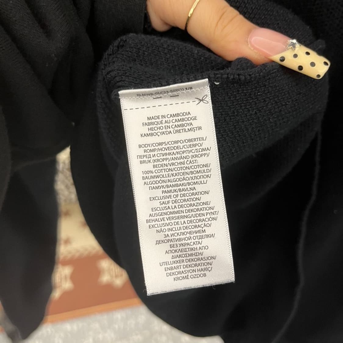 폴로 랄프로렌 모던 캐주얼 시크 반집업 니트 XXL C09743 상품이미지6