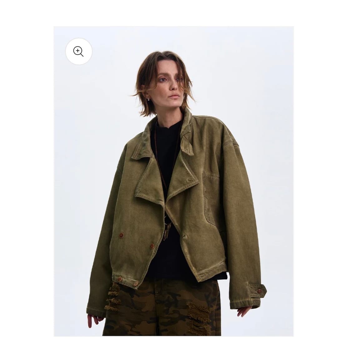 MADWITCH Washed Damaged Jacket 상품이미지4