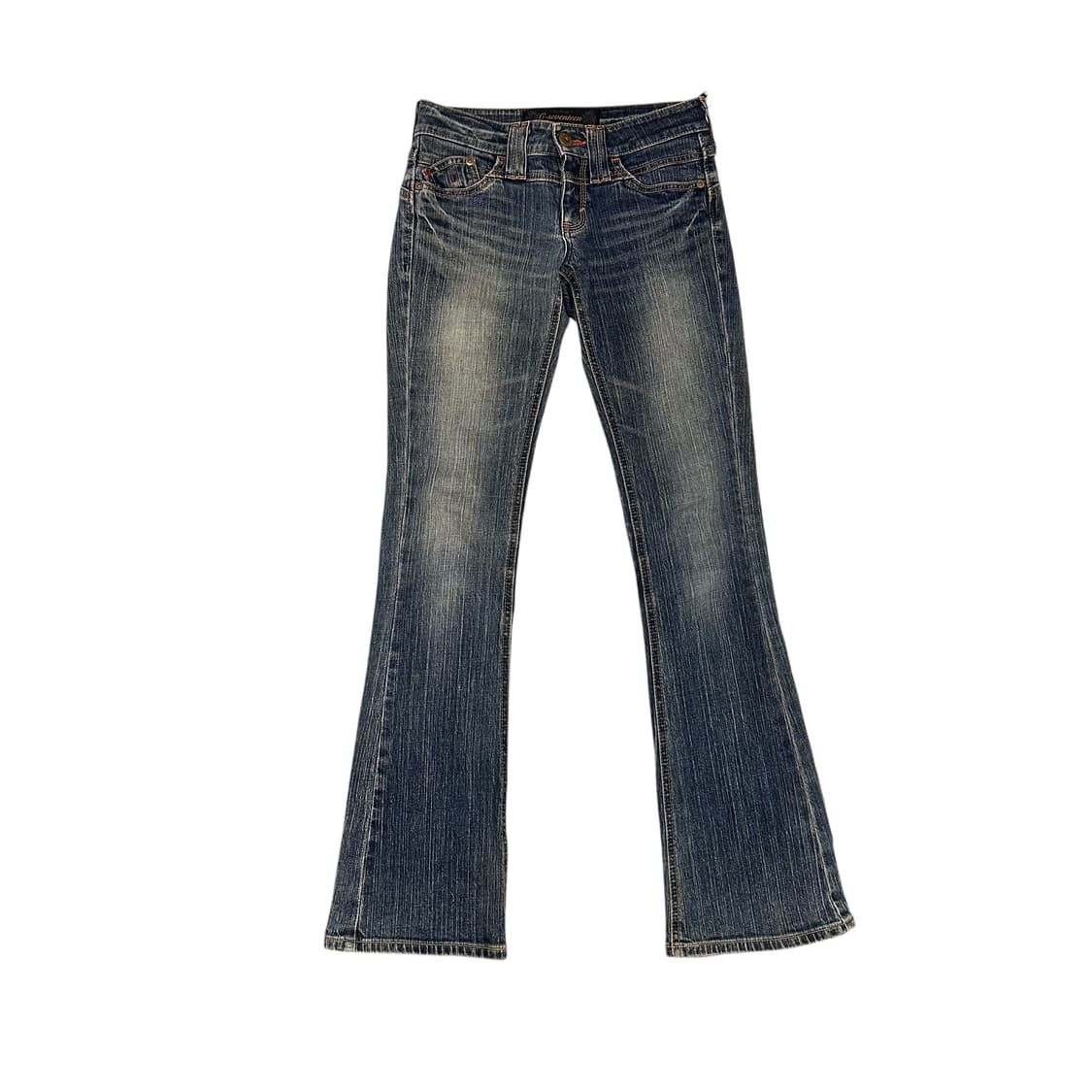 Vintage Washing Denim Bootcut Pants 상품이미지1