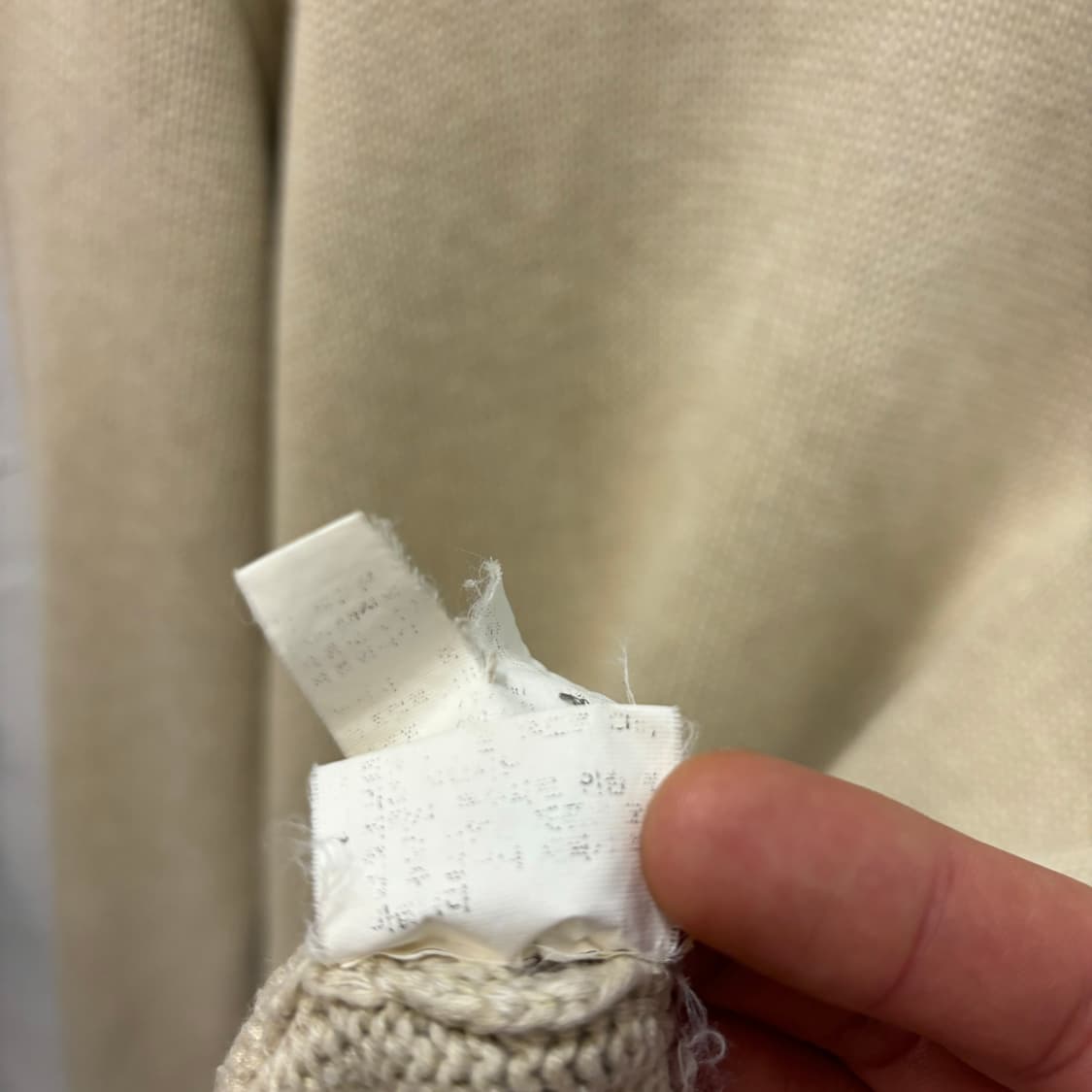 폴로 랄프 로렌 베이지 라운드 니트 3XL 상품이미지9