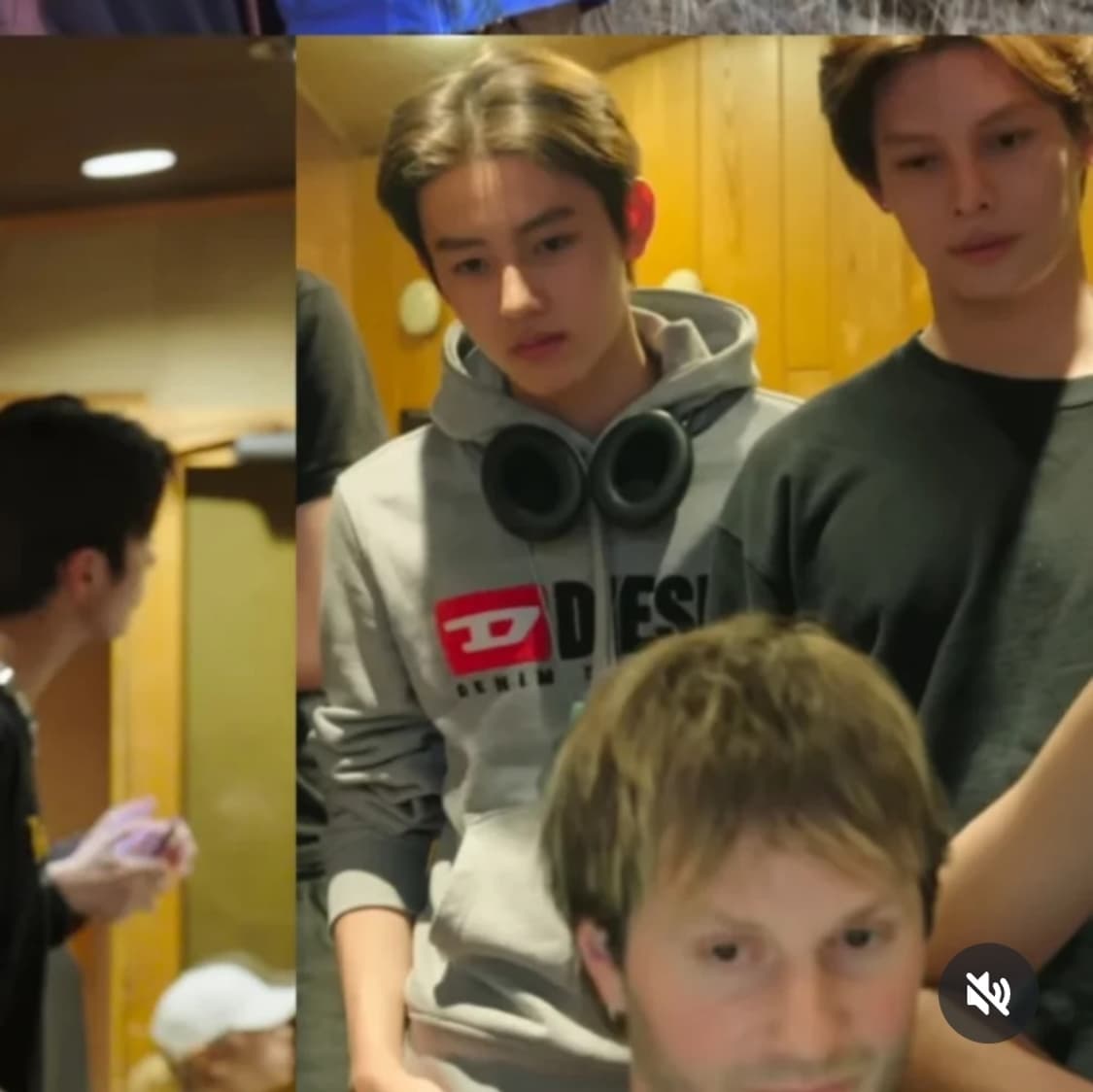 엄성현 착용 디젤 S-DIVISION 후드 XL 상품이미지1