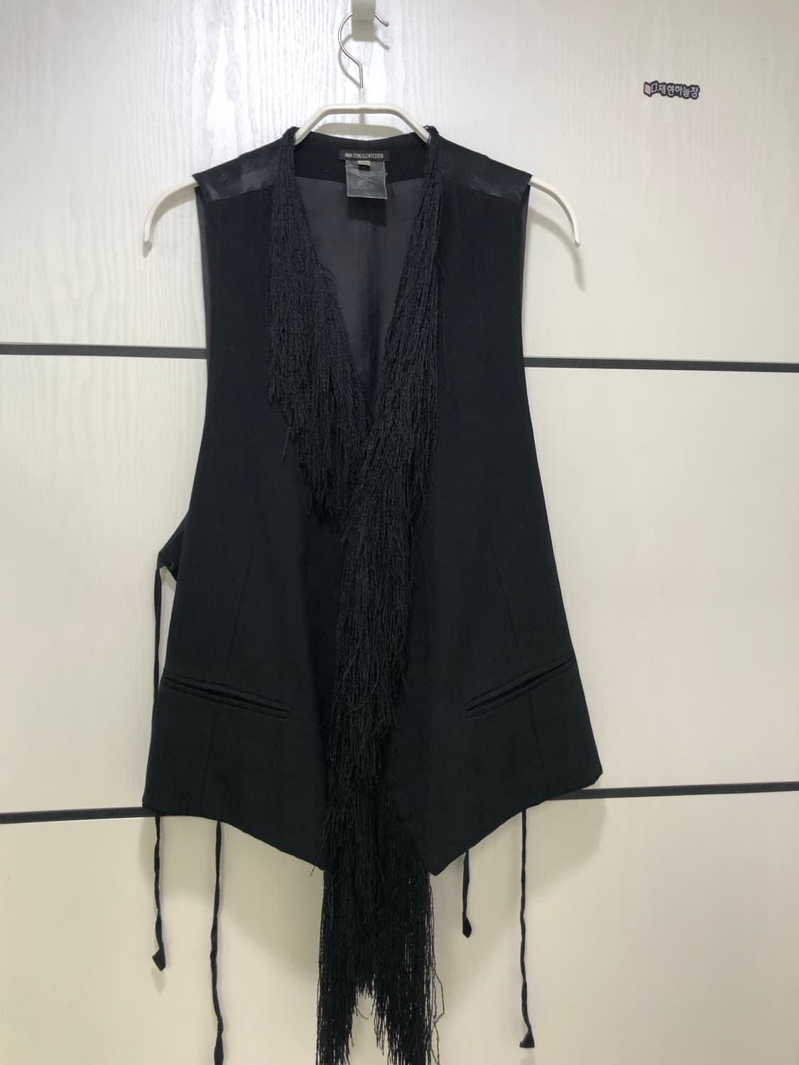 앤드뮐미스터 08ss 프린지 베스트 상품이미지2