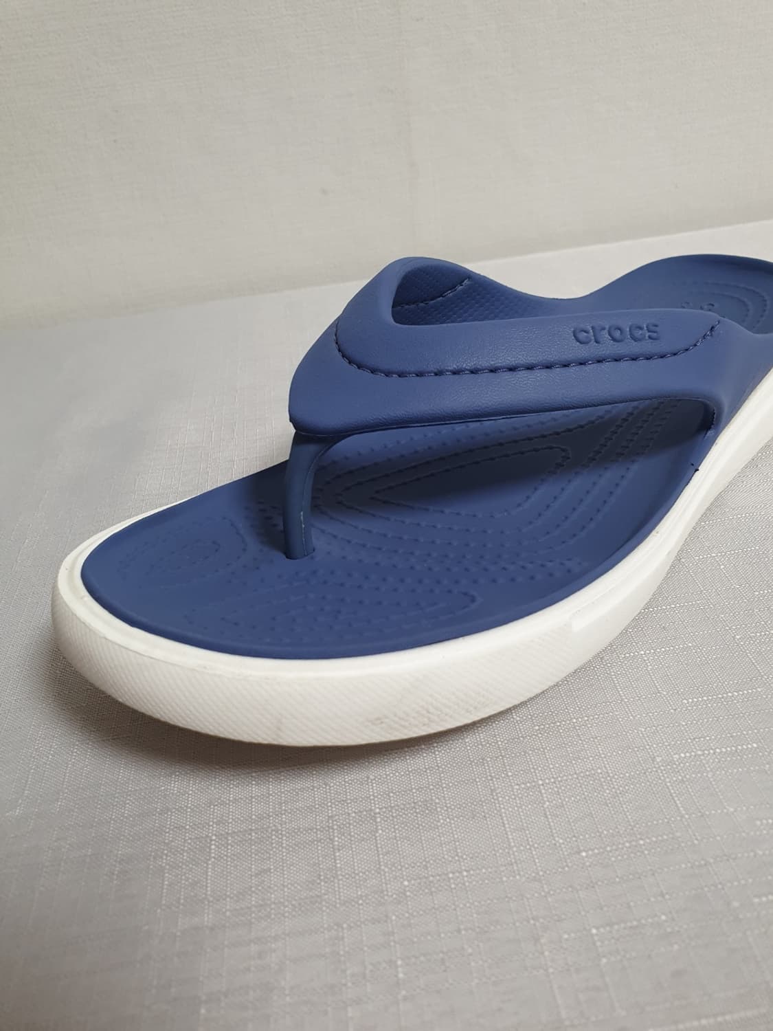 택포가 250mm 크록스 쪼리 시티레인 플립플랍 블루 상품이미지7