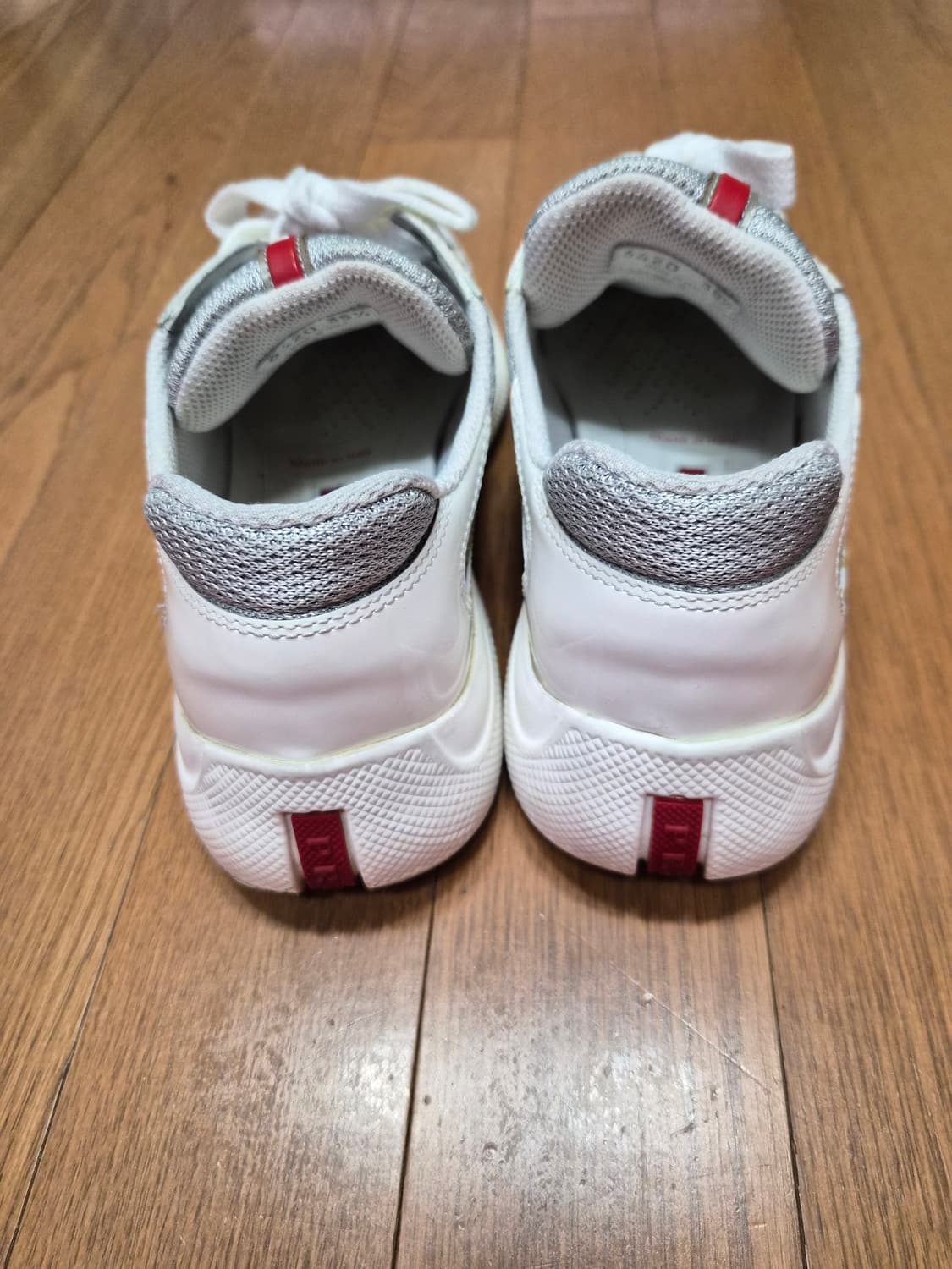 (정품) 프라다 아메리카컵 스니커즈 35.5 (명품 여성 신발 운동화) 상품이미지4