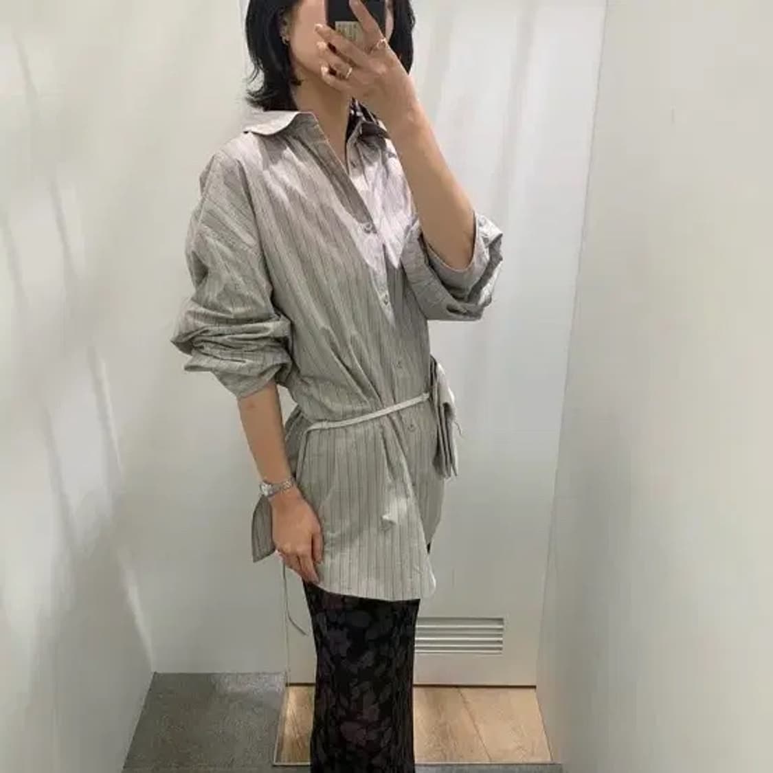 amomento retro stripe shirts 상품이미지1