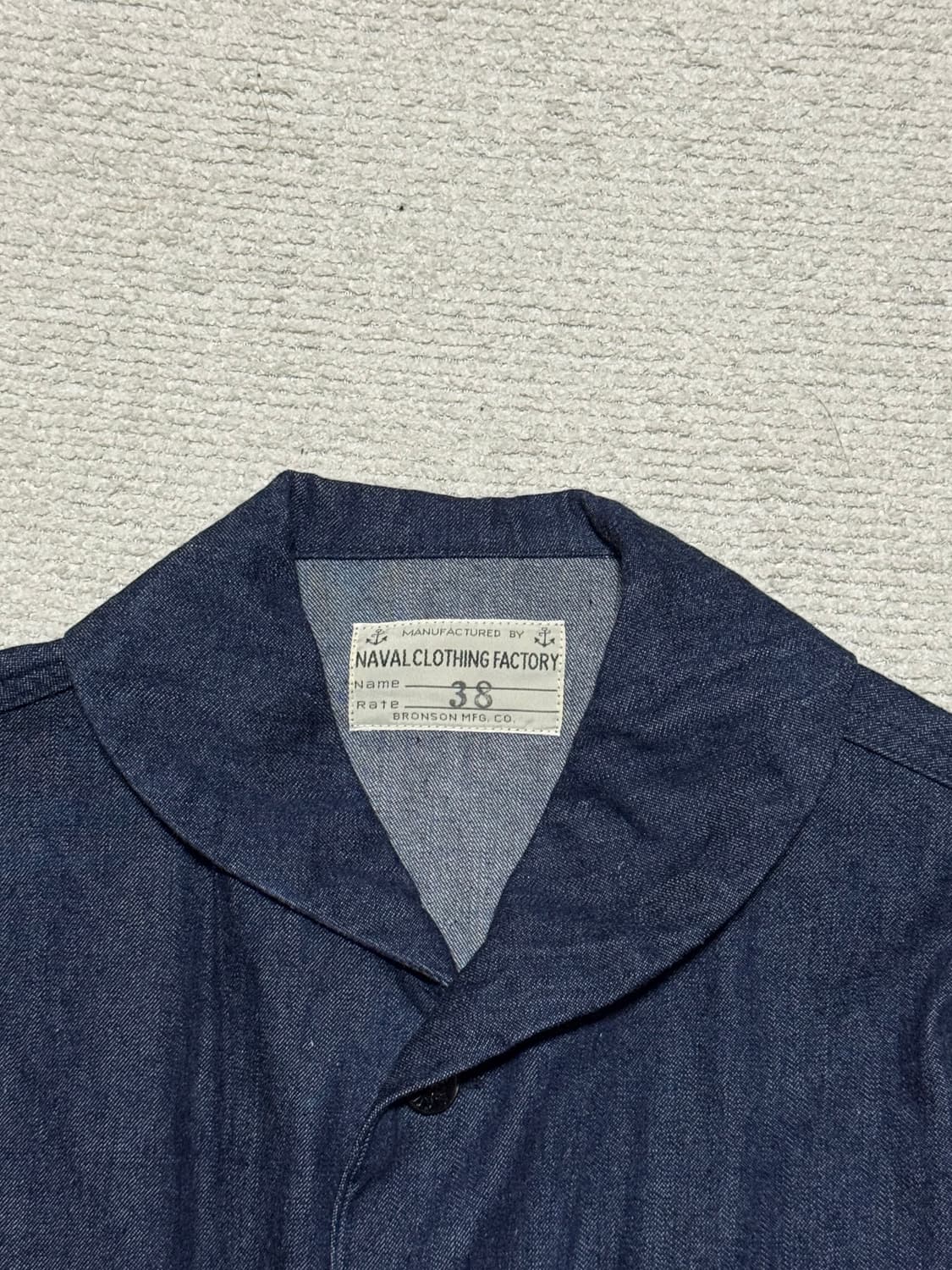 브론슨 데님 워크자켓 38사이즈 상품이미지3