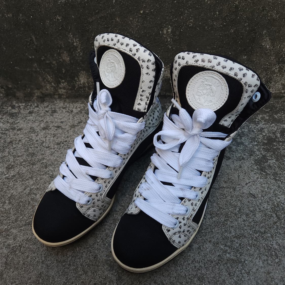 [250] Diesel Vintage 하이탑 스니커츠 남녀 상품이미지2