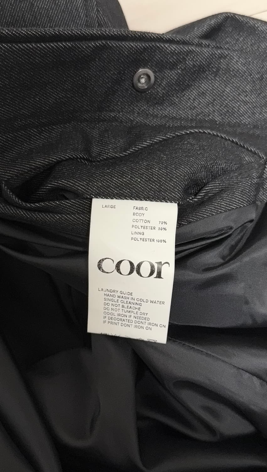 COOR 언체인징 크롭 스트링 블루종/MA-1 자켓 상품이미지5