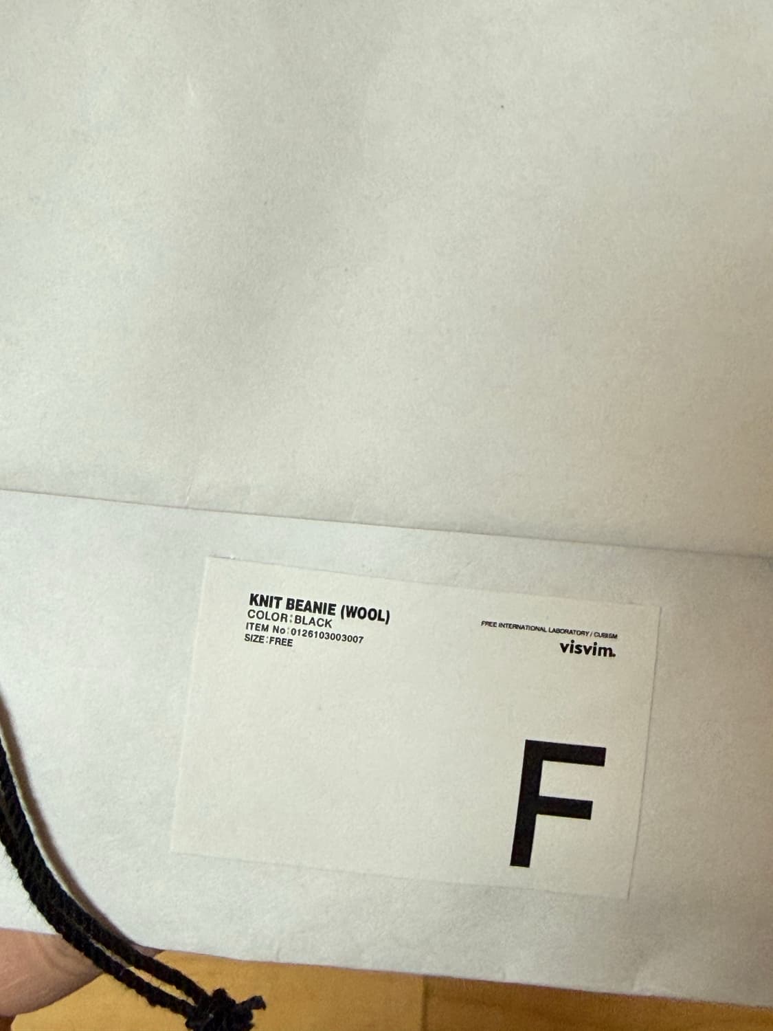 26ss 비즈빔 비니 새상품 상품이미지5