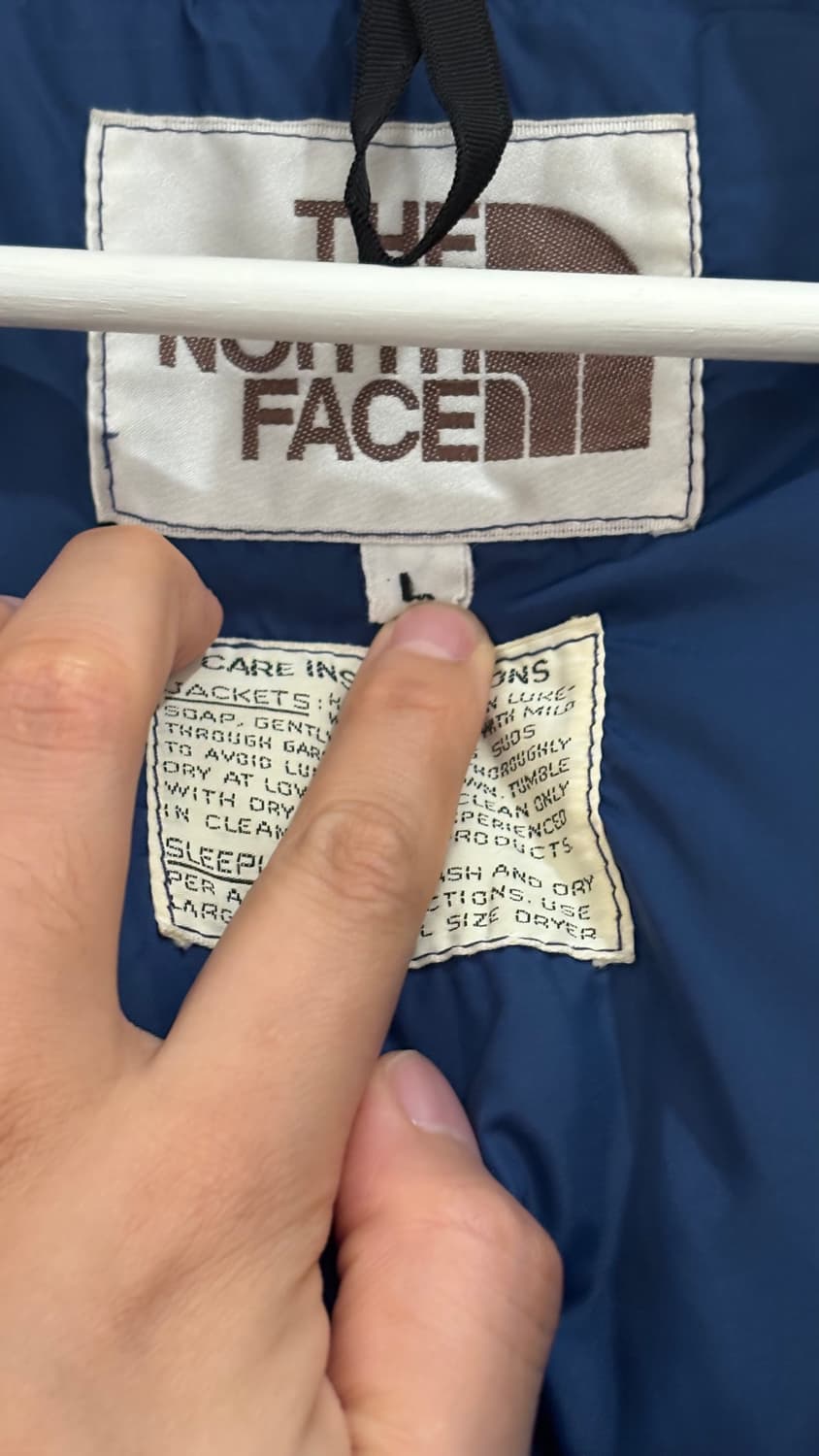 (L) 70s 빈티지 노스페이스 다운 파카 상품이미지6