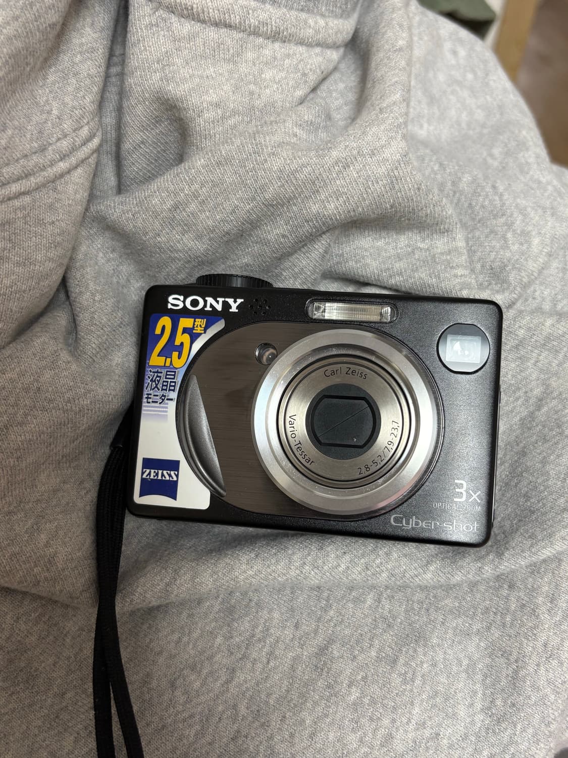 소니 사이버샷 DSC-W1 블랙 상품이미지1