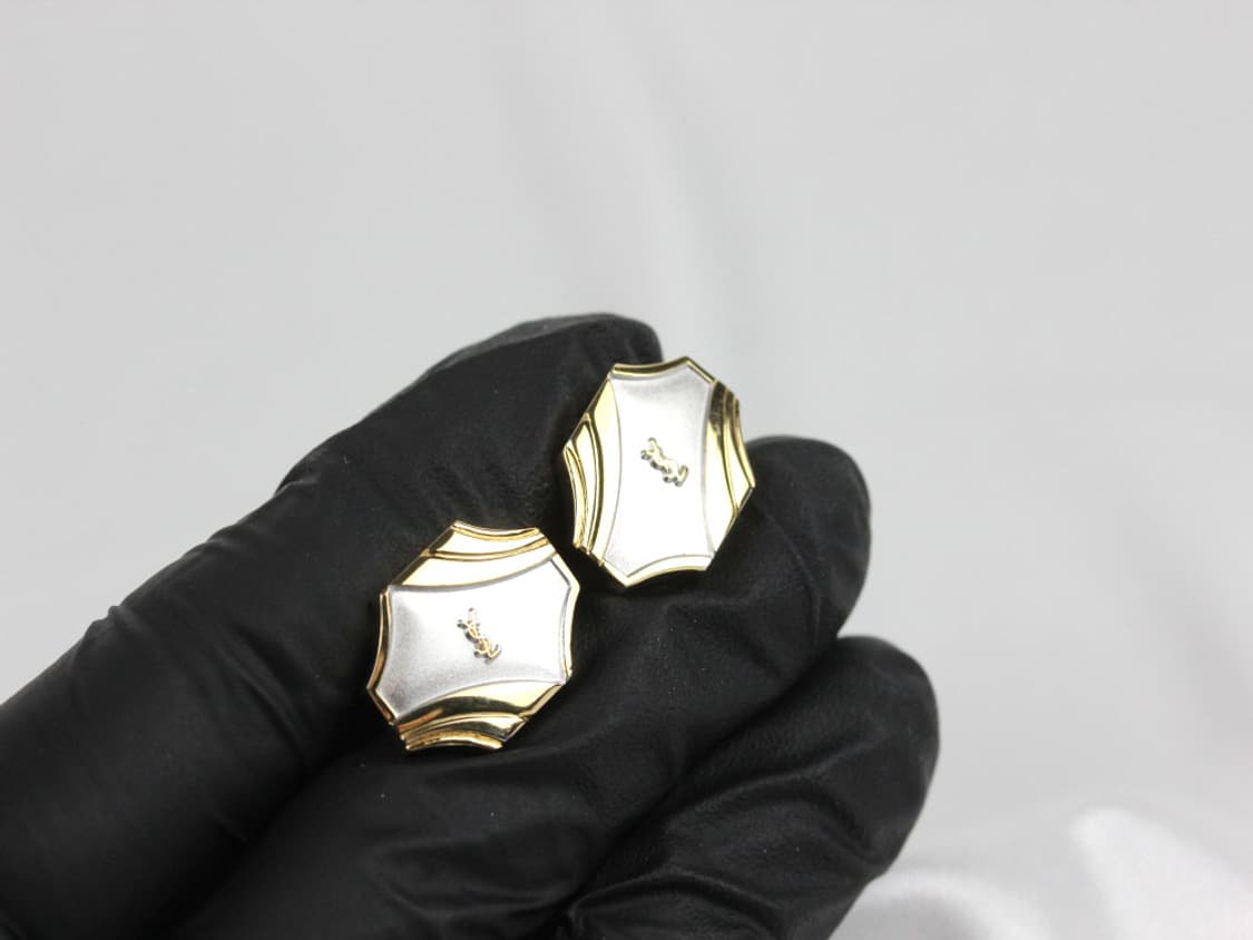 입생로랑 A등급 5cm 남자 명품 넥타이핀 커프스 세트 상품이미지7