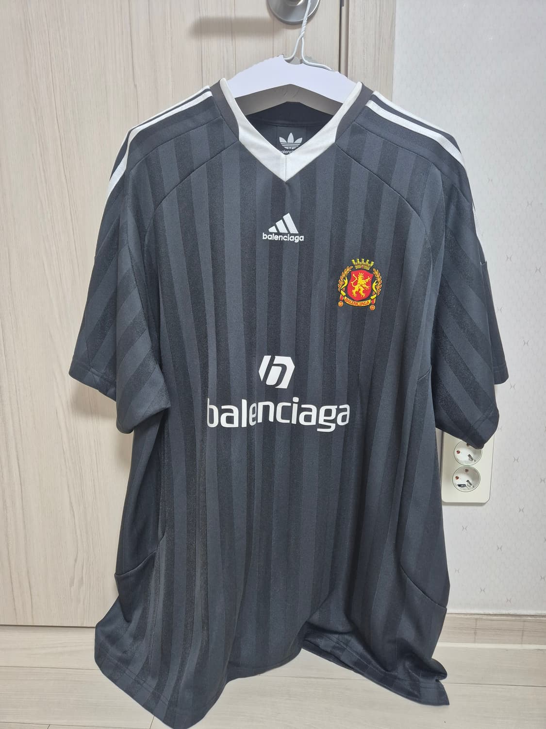 [2] 발렌시아가 아디다스 풋볼 져지 반팔 상품이미지1