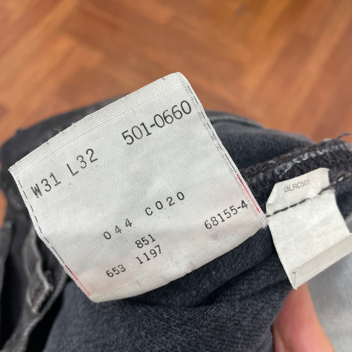 리바이스 usa 501 데님 팬츠 상품이미지6