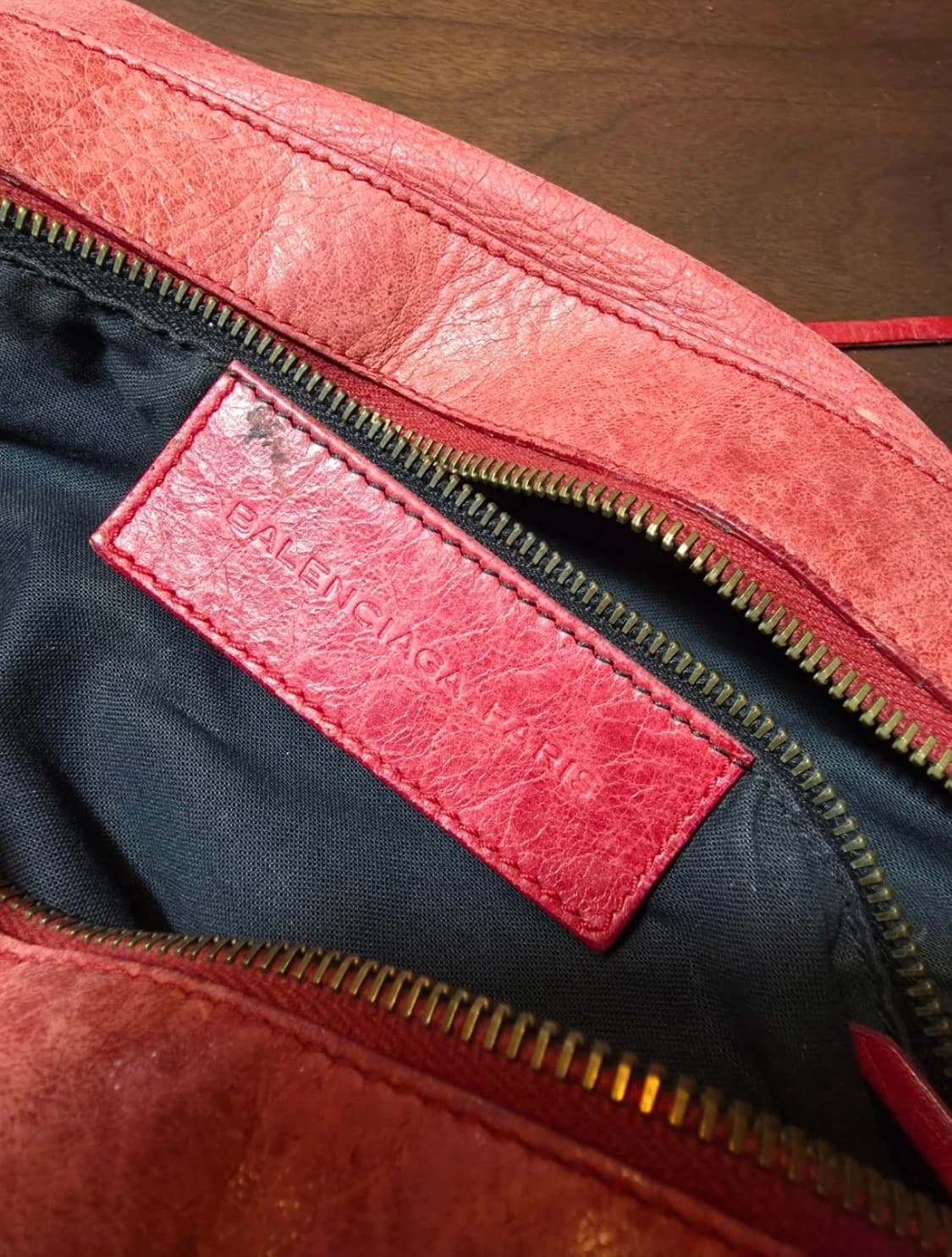 급처)발렌시아가 모터백 레드 상품이미지3