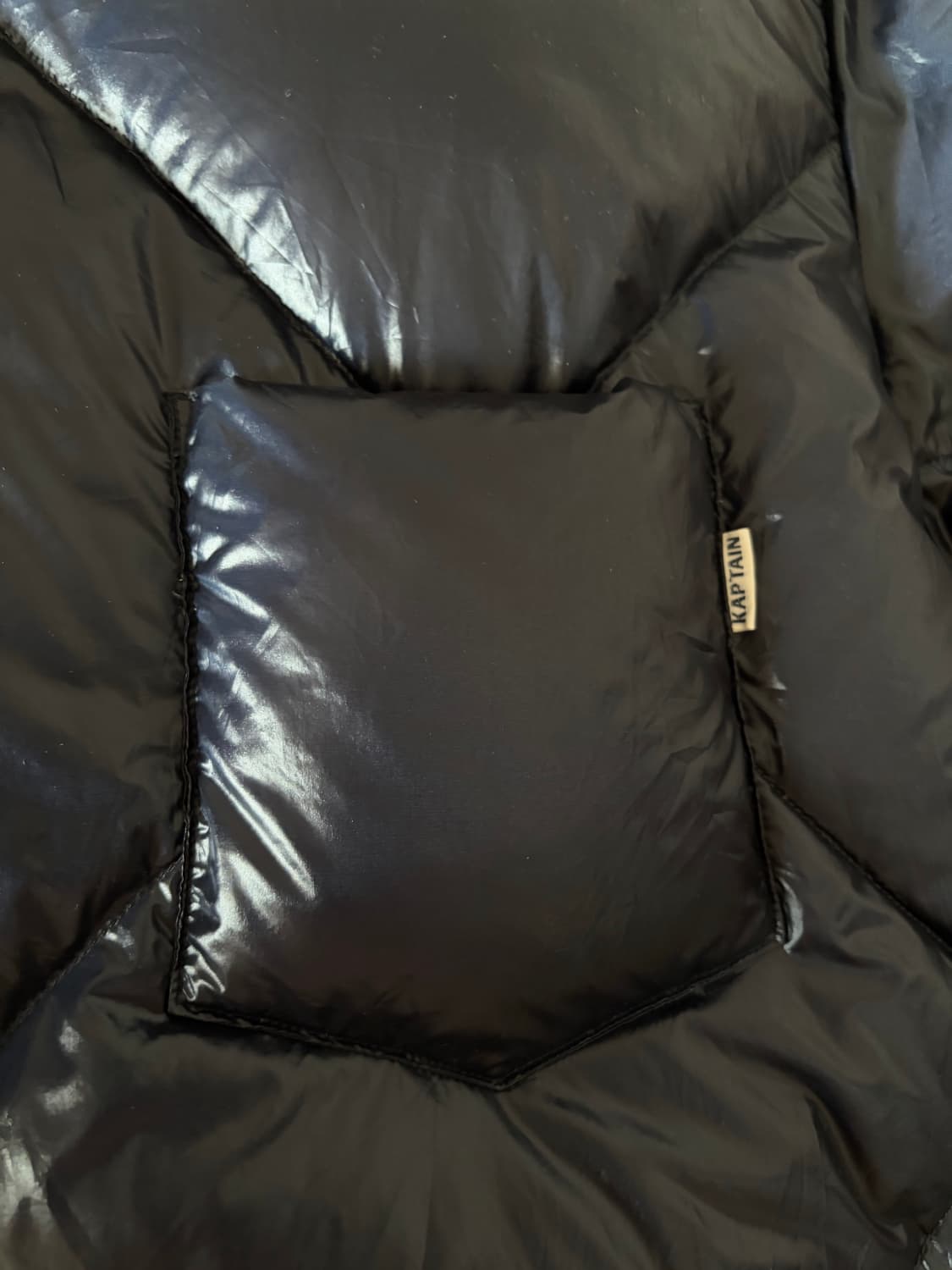 캡틴션사인 반팔 패딩 상품이미지2