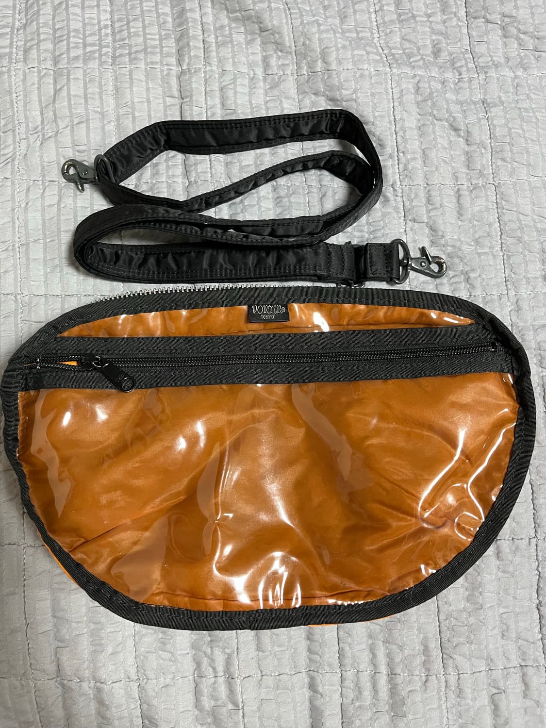 Porter 요시다 포터 포터 탱커 반달숄더백 블랙 상품이미지5