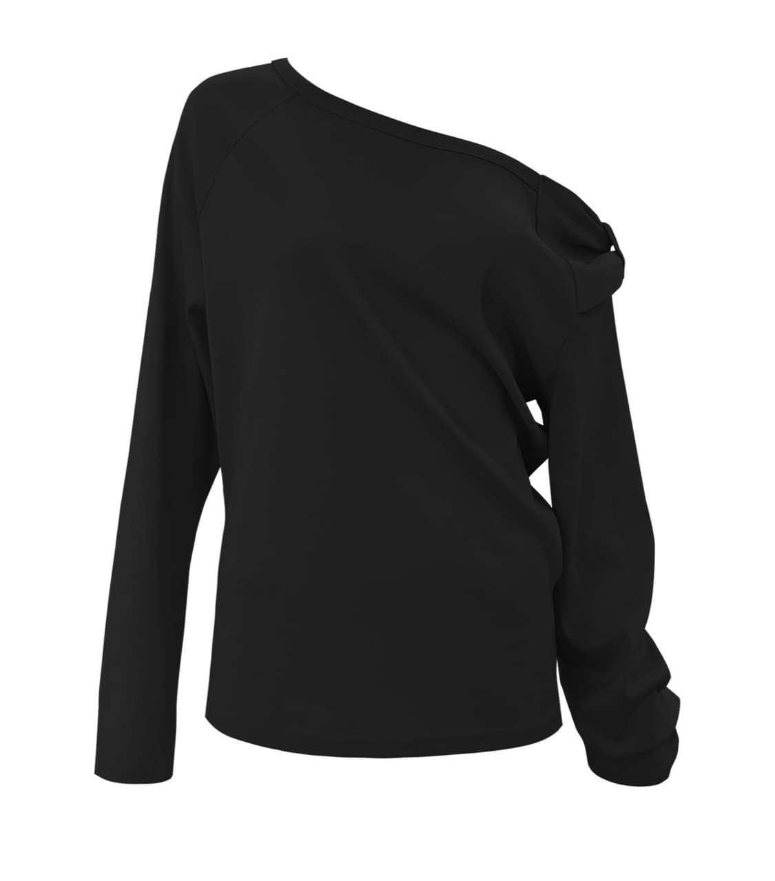 체메씨 보우 원숄더 롱슬리브 판매 상품이미지1