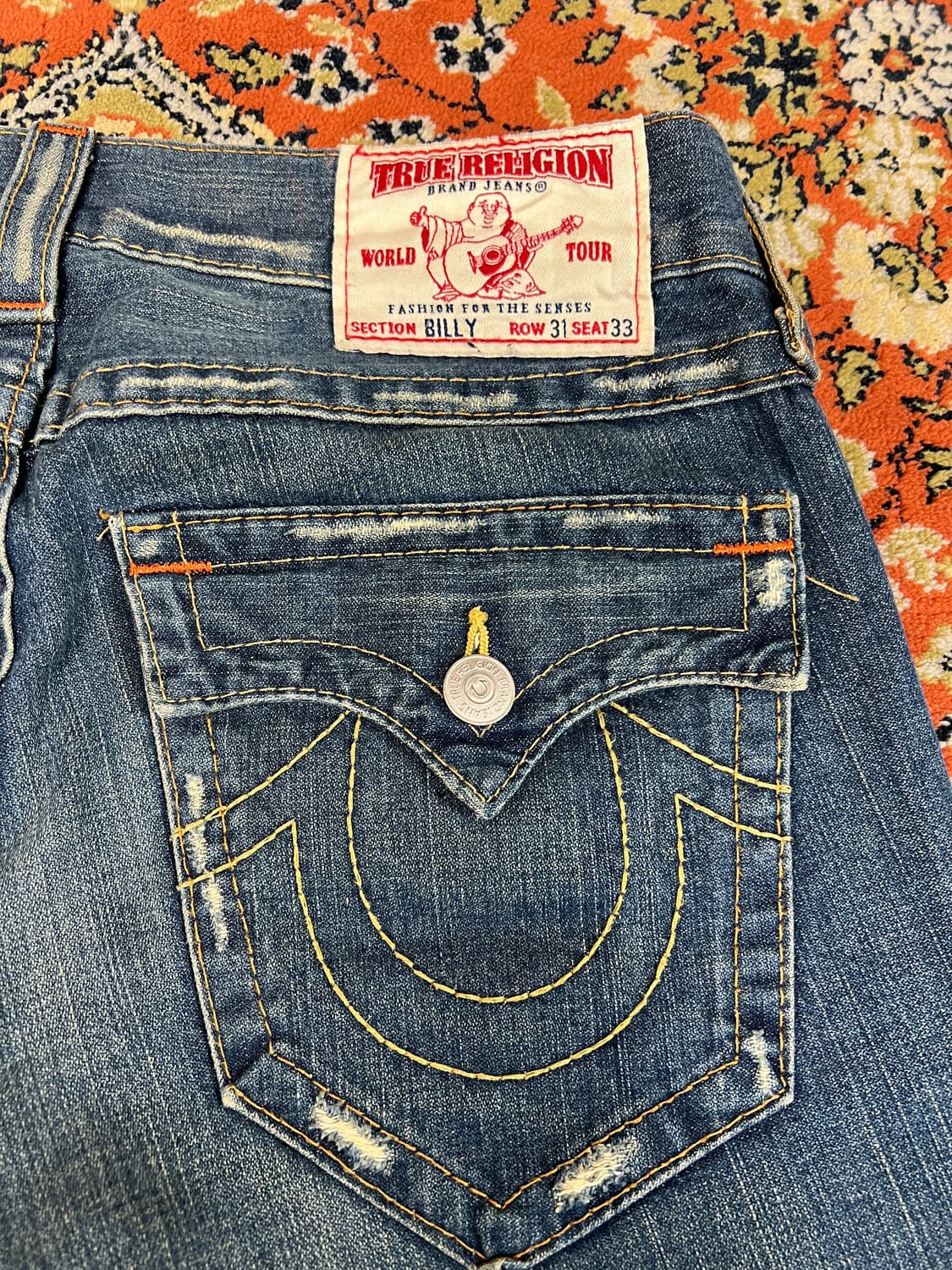 [31] 트루릴리전 빌리 부츠컷 데님 팬츠 상품이미지4