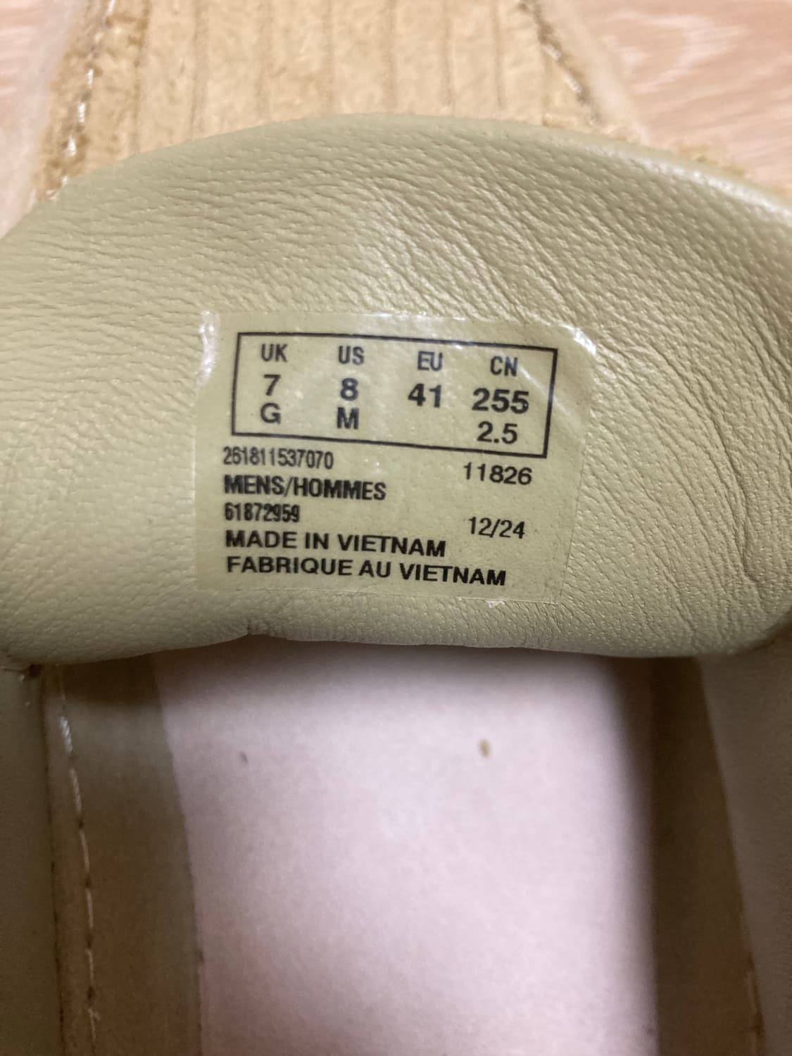 클락스 리암 갤러거 데저트 레인 uk7 상품이미지4