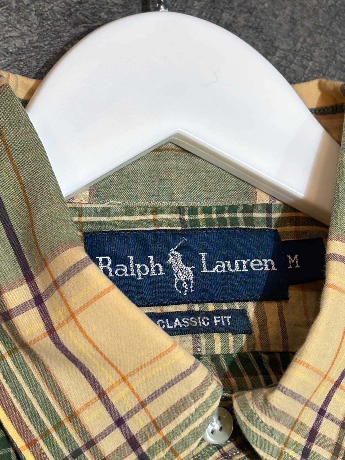 폴로 랄프로렌 체크 셔츠 M사이즈 상품이미지5