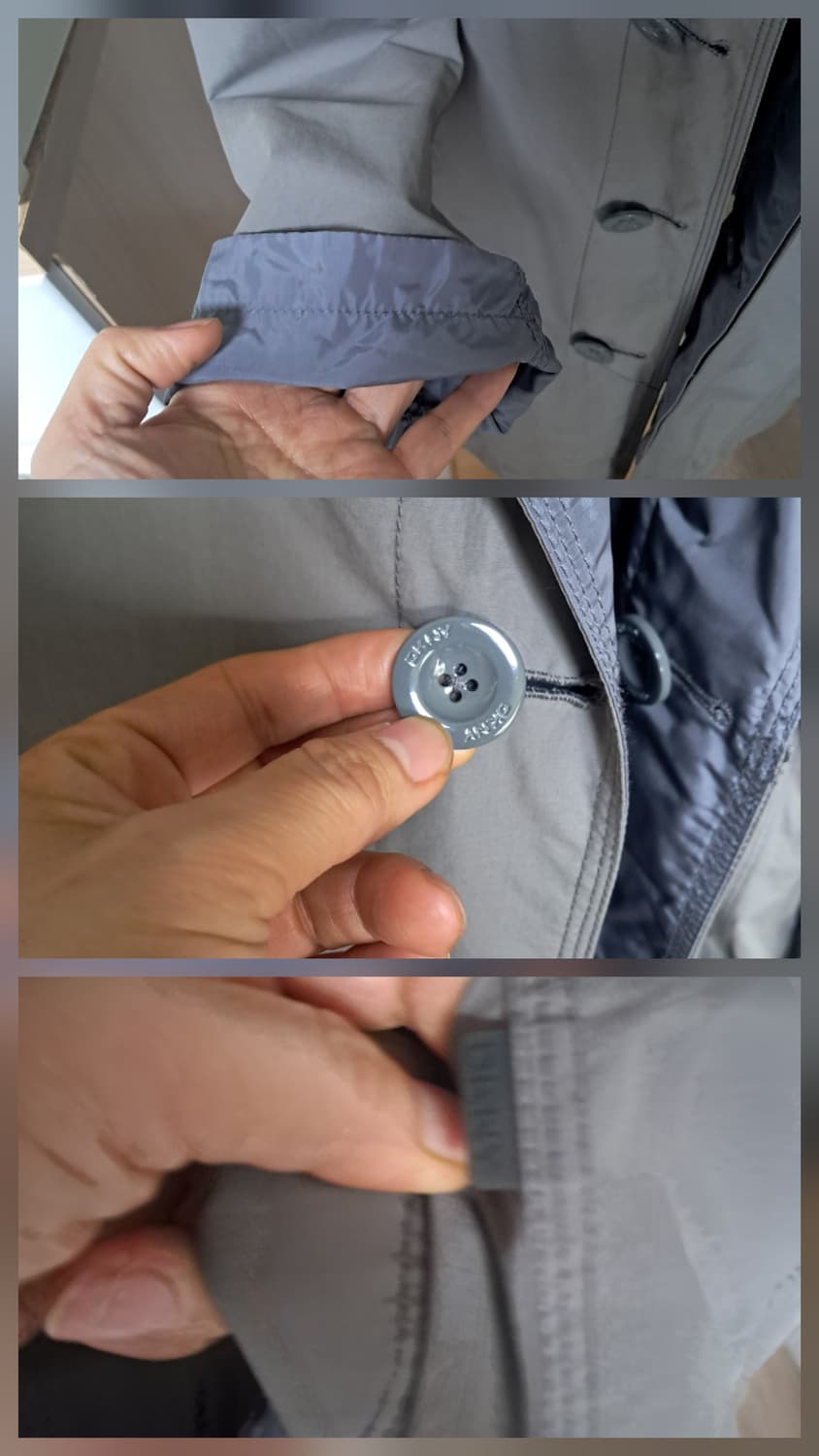 (상태최상)DKNY 남성 리버시블 트렌치코트 자켓 S 상품이미지9