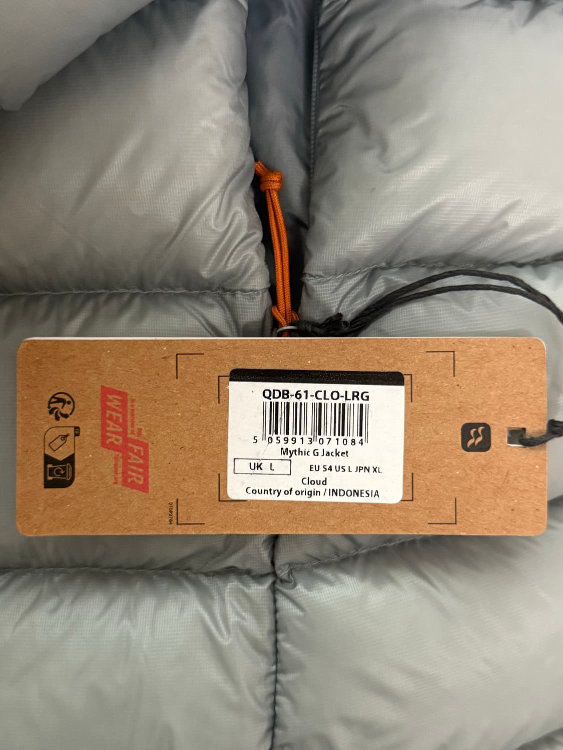 랩(Rab) 미틱 G 자켓 UK L 사이즈 상품이미지3