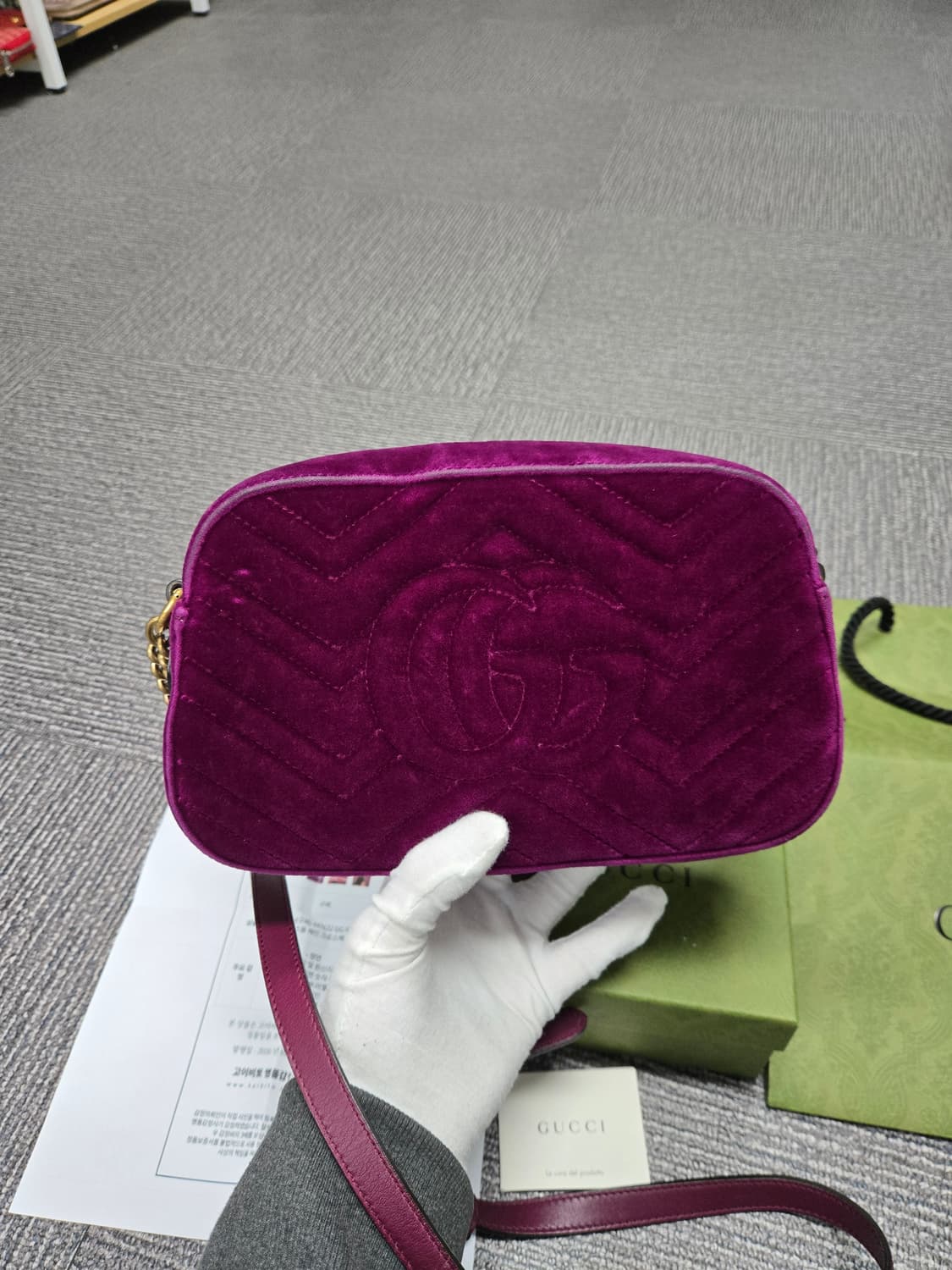 [특가][정품] 구찌 마몬트 GG 크로스백 상품이미지3