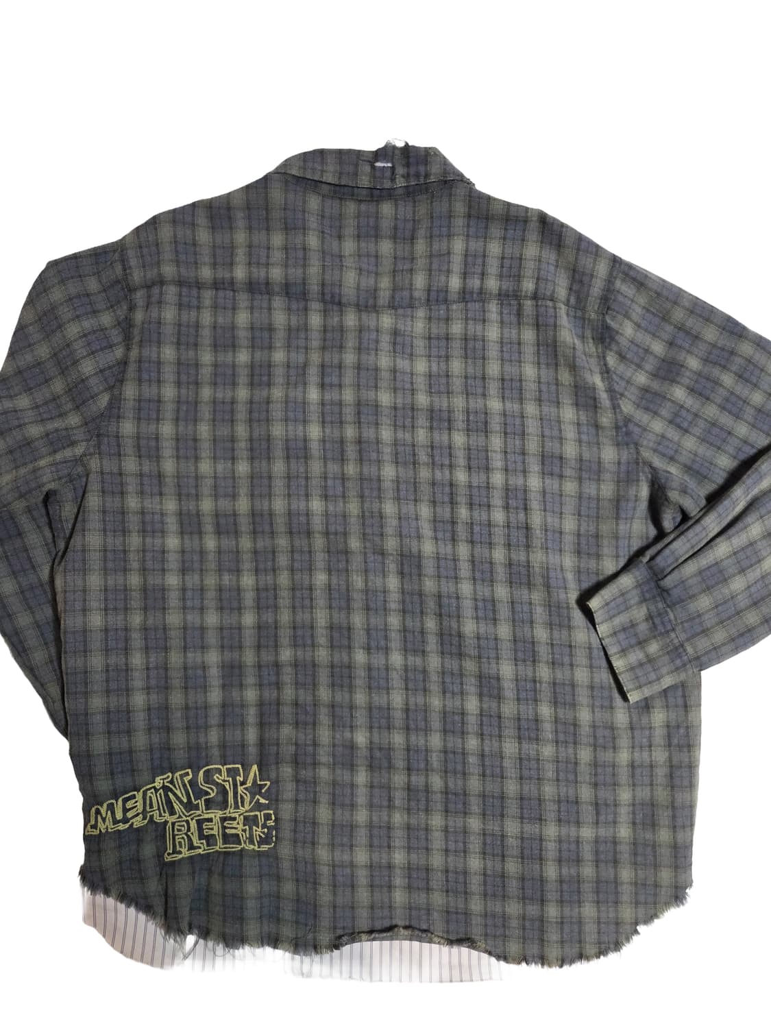 "PALY DOCKWEILER FLANNEL OVERSHIRT NAVY" 상품이미지2