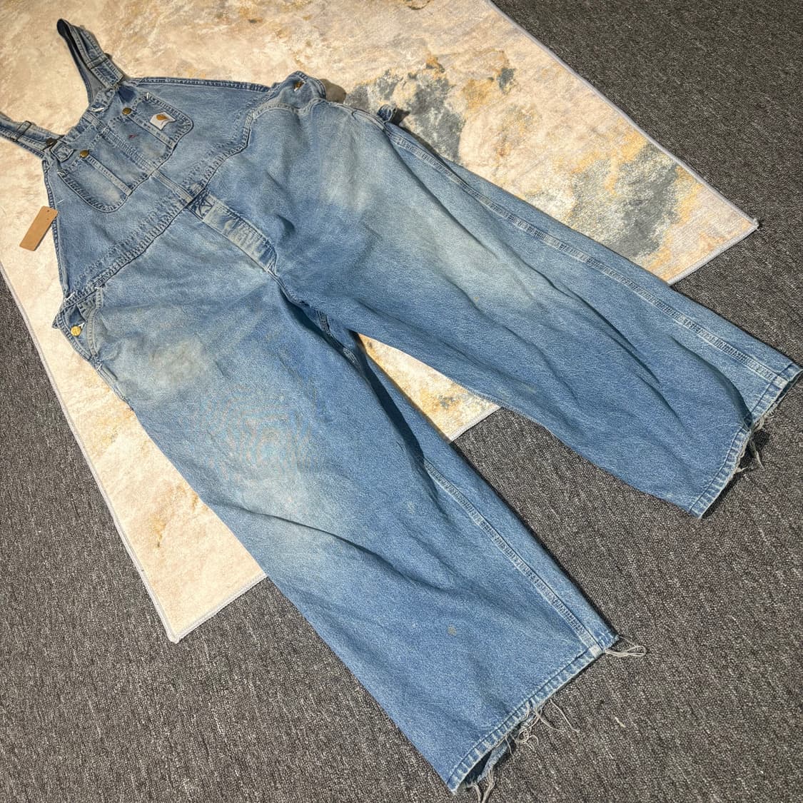 칼하트 90’s 오버롤 멜빵 워크팬츠 상품이미지2