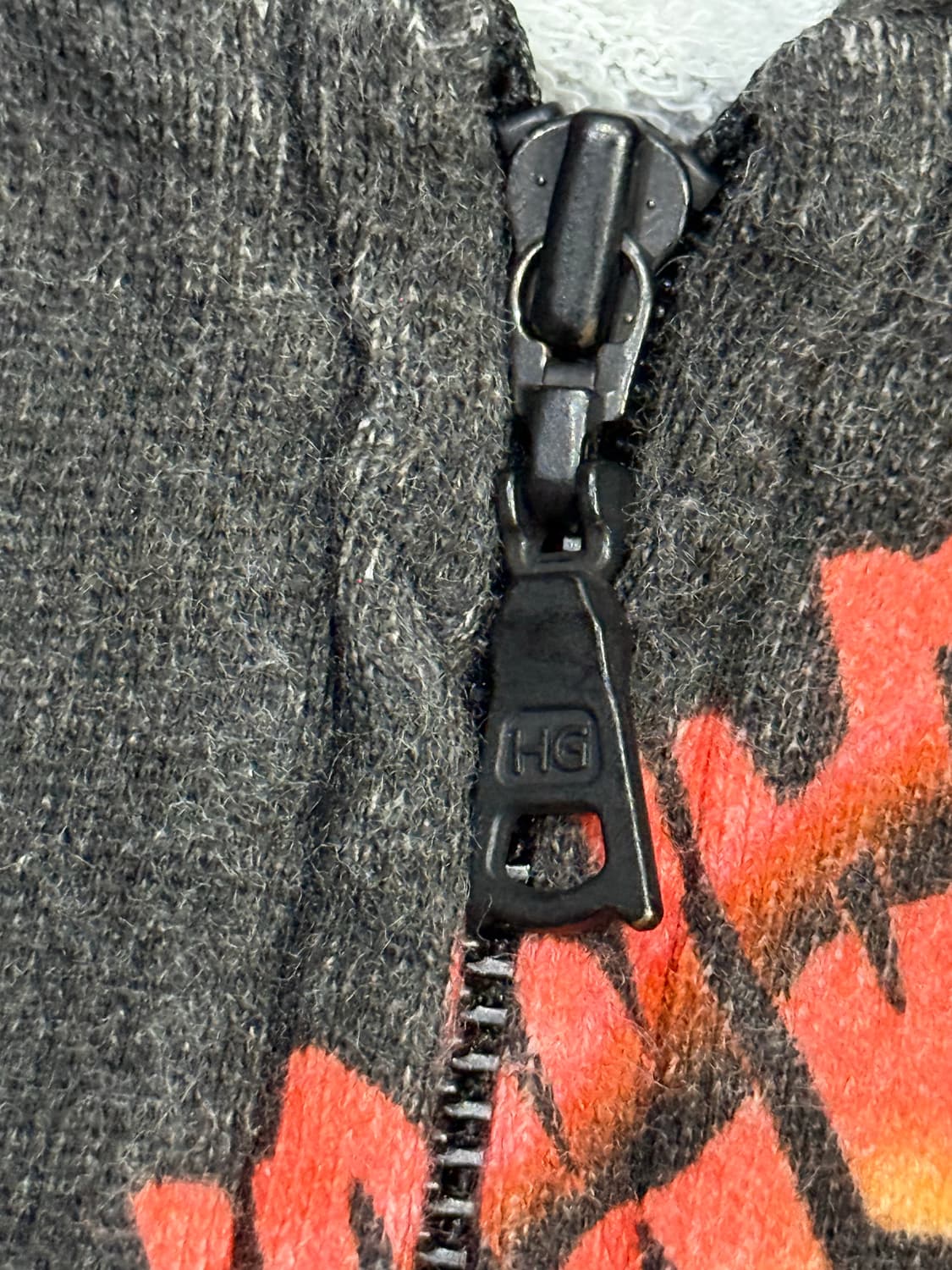 히스테릭 글래머 총 무늬 패턴 후드 집업 자켓 상품이미지6