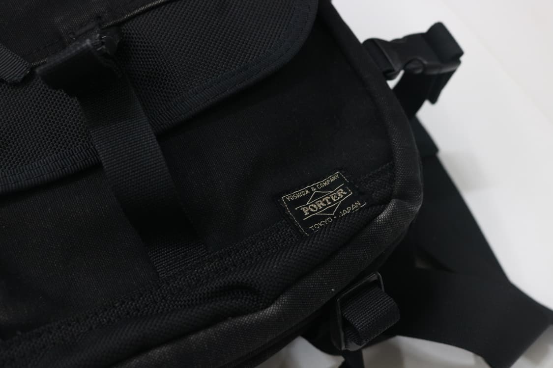 PORTER 포터 바이시클 스타일 블랙 테크니컬 백팩 상품이미지3