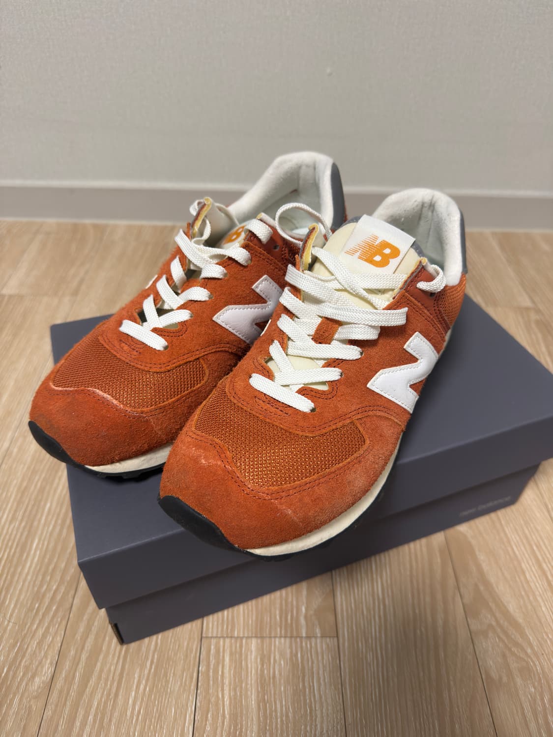 뉴발란스 574 헤리티지 오렌지 270 상품이미지1