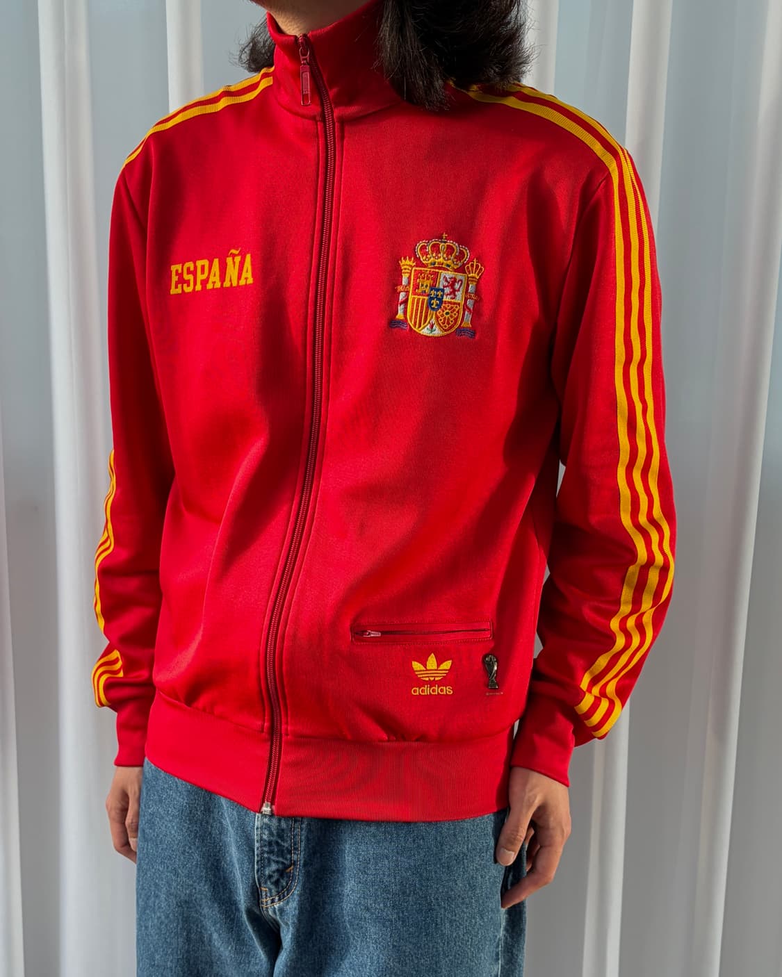 [L]아디다스 스페인 국가대표 월드컵 트랙탑 져지 상품이미지1