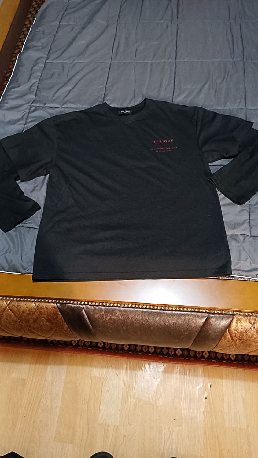 디프리크 오버핏긴팔 110 가슴60 기장77 상품이미지1