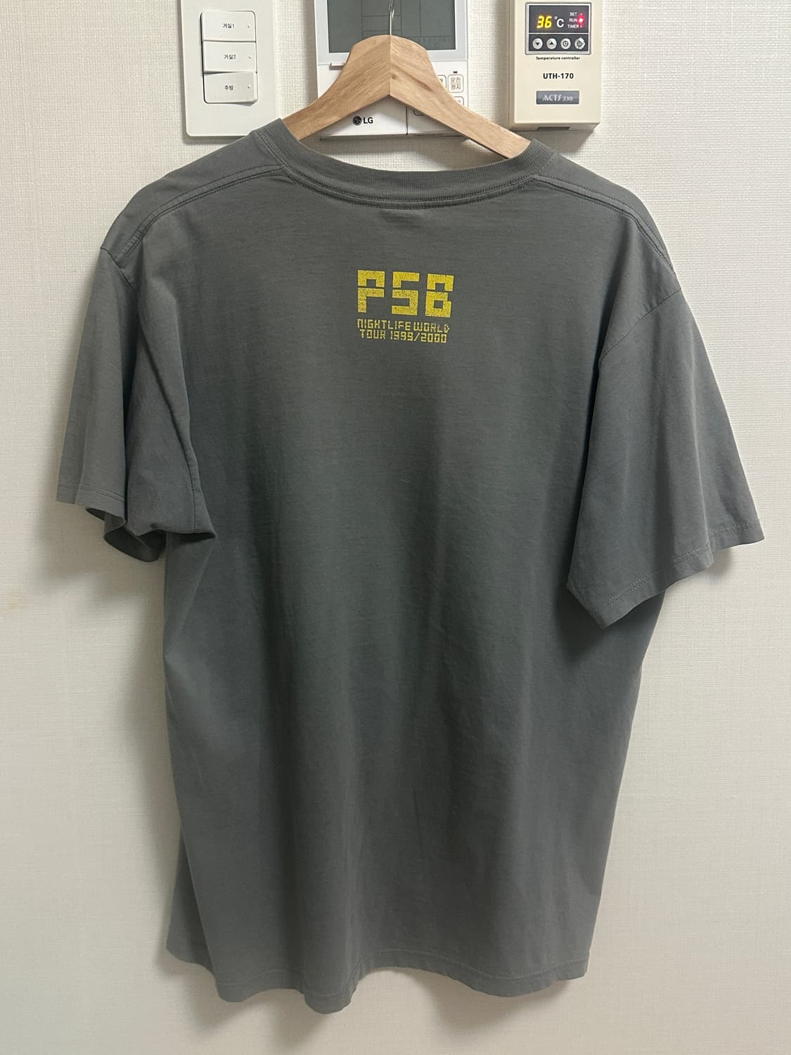 90s 빈티지 pet shop boys 반팔 티셔츠 밴드티 상품이미지2