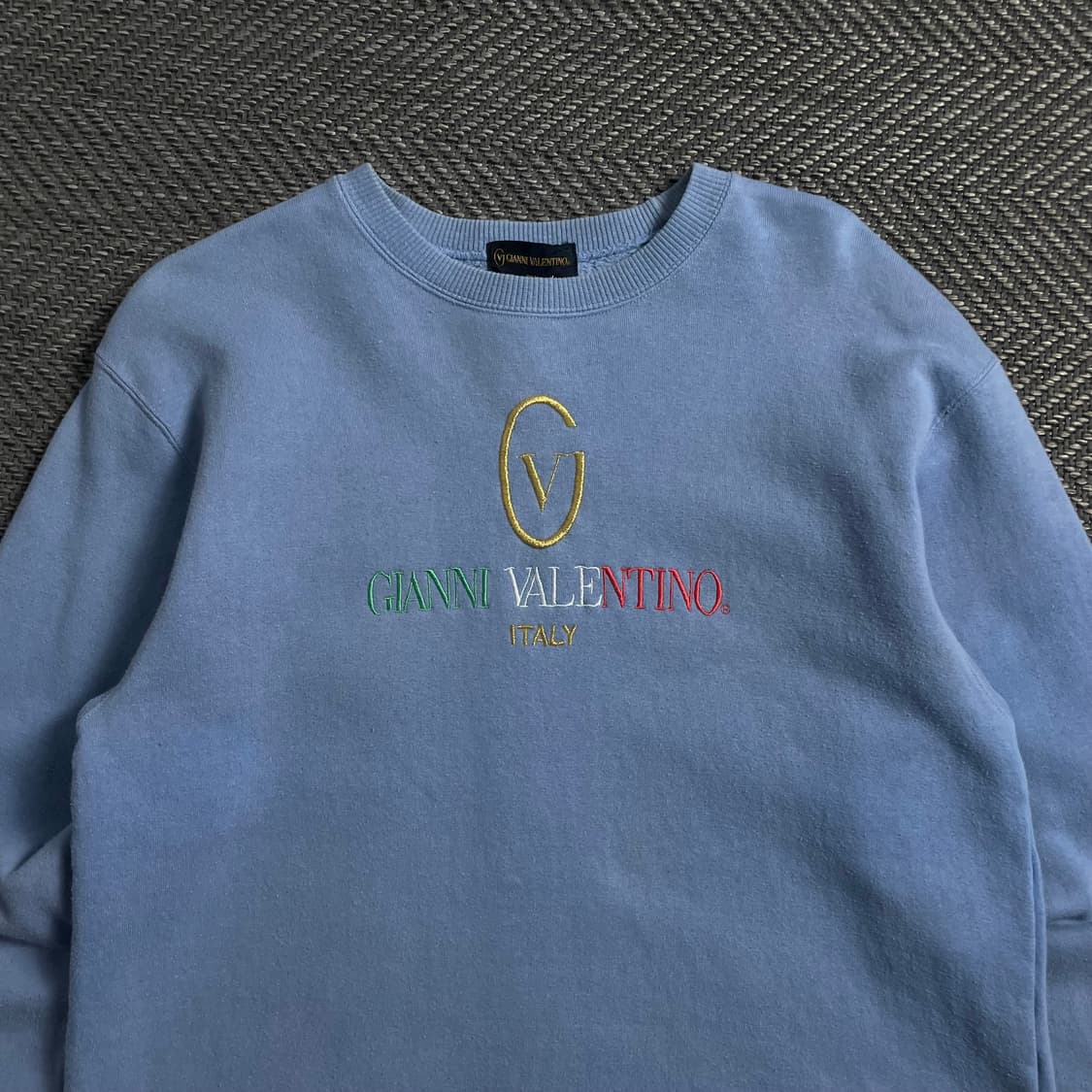 90s 지아니 발렌티노 빅로고 아카이브 맨투맨o 4146 상품이미지4