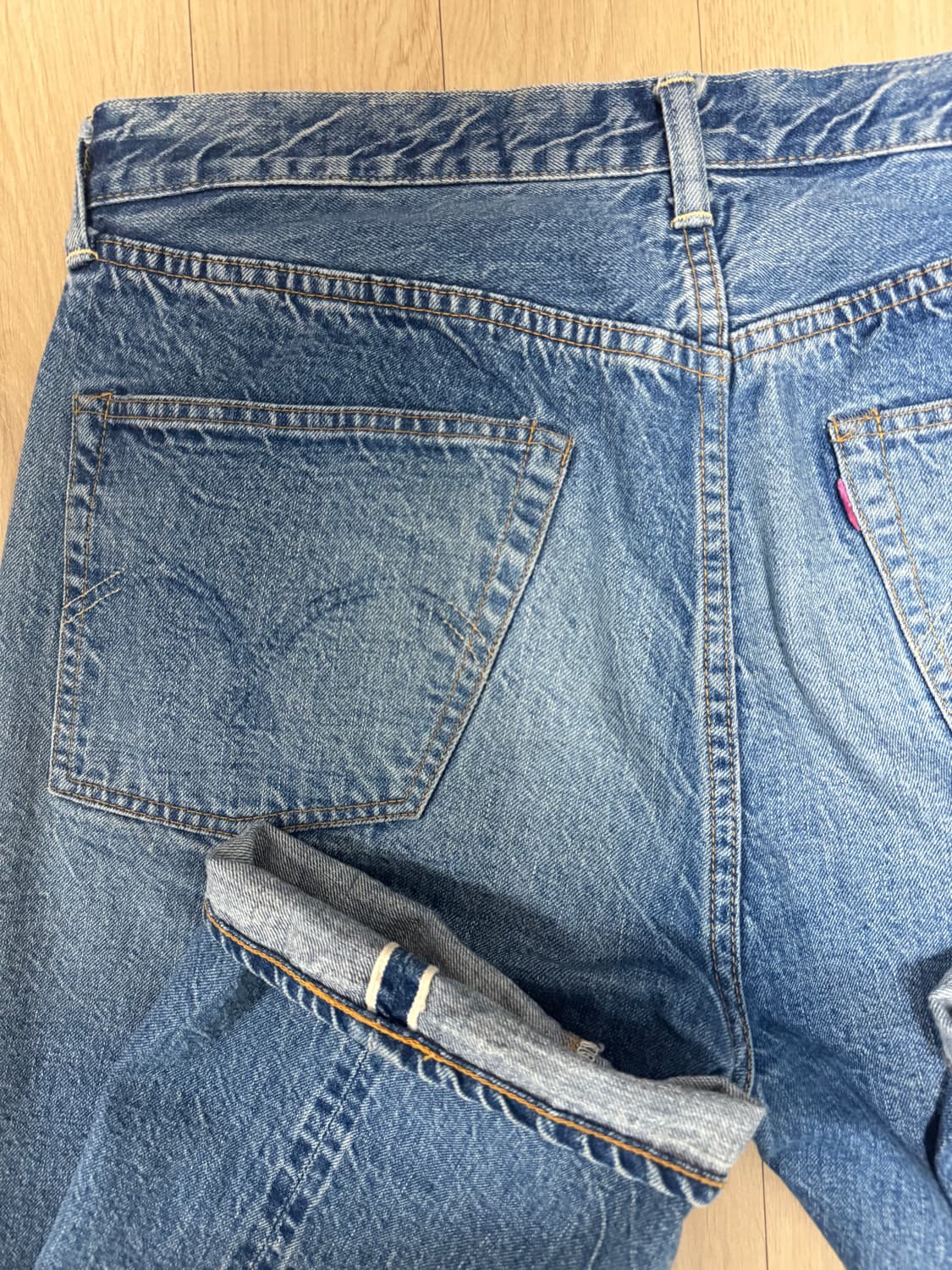 웨어하우스 1101 라이트 인디고 데님 36 상품이미지5